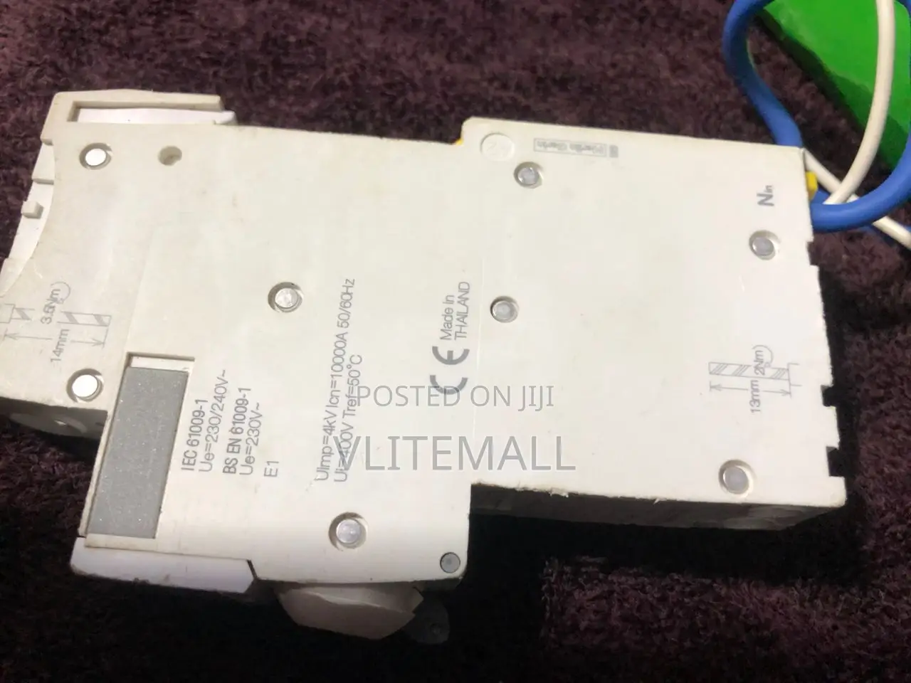 Rcbo Schneider Electric Ikq 6a 30ma Type a Sp N C Curve Rcbos