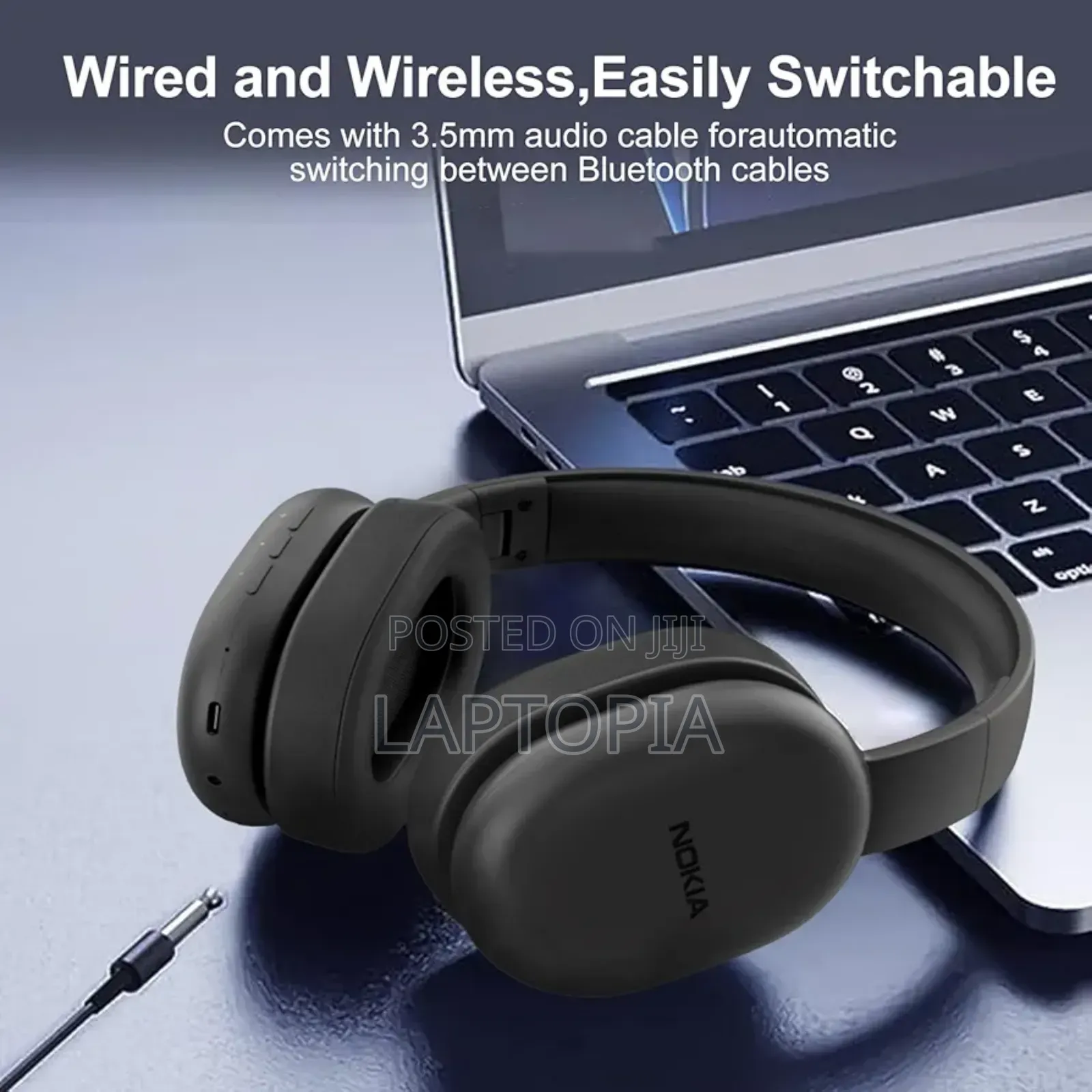Nokia Bluetooth Headphones Over Ear, Bluetooth Wireless Headphones