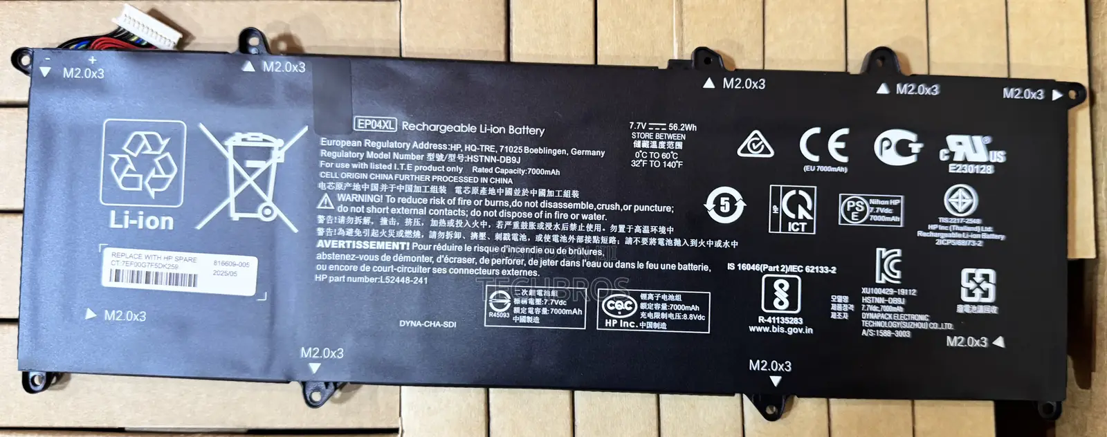 Original Ep04xl  Battery For Hp Elite Dragonfly G1 G2 Max.