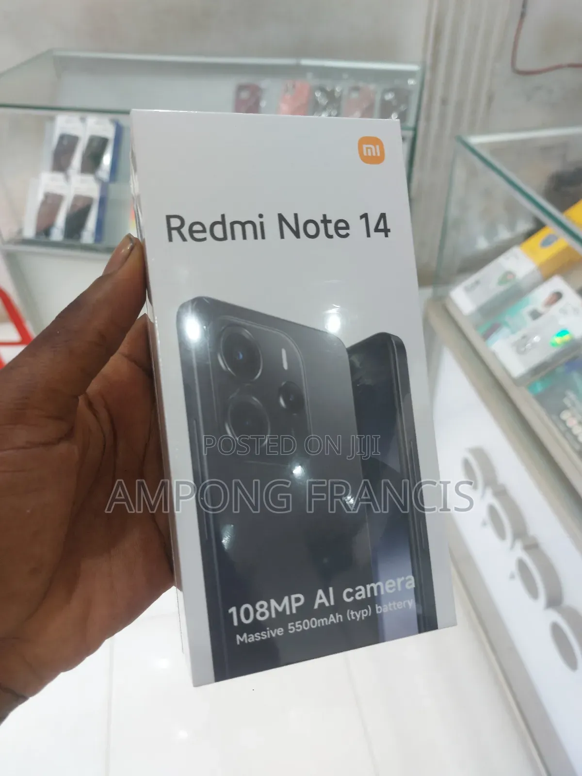 New Xiaomi Redmi Note 14 256 GB Black