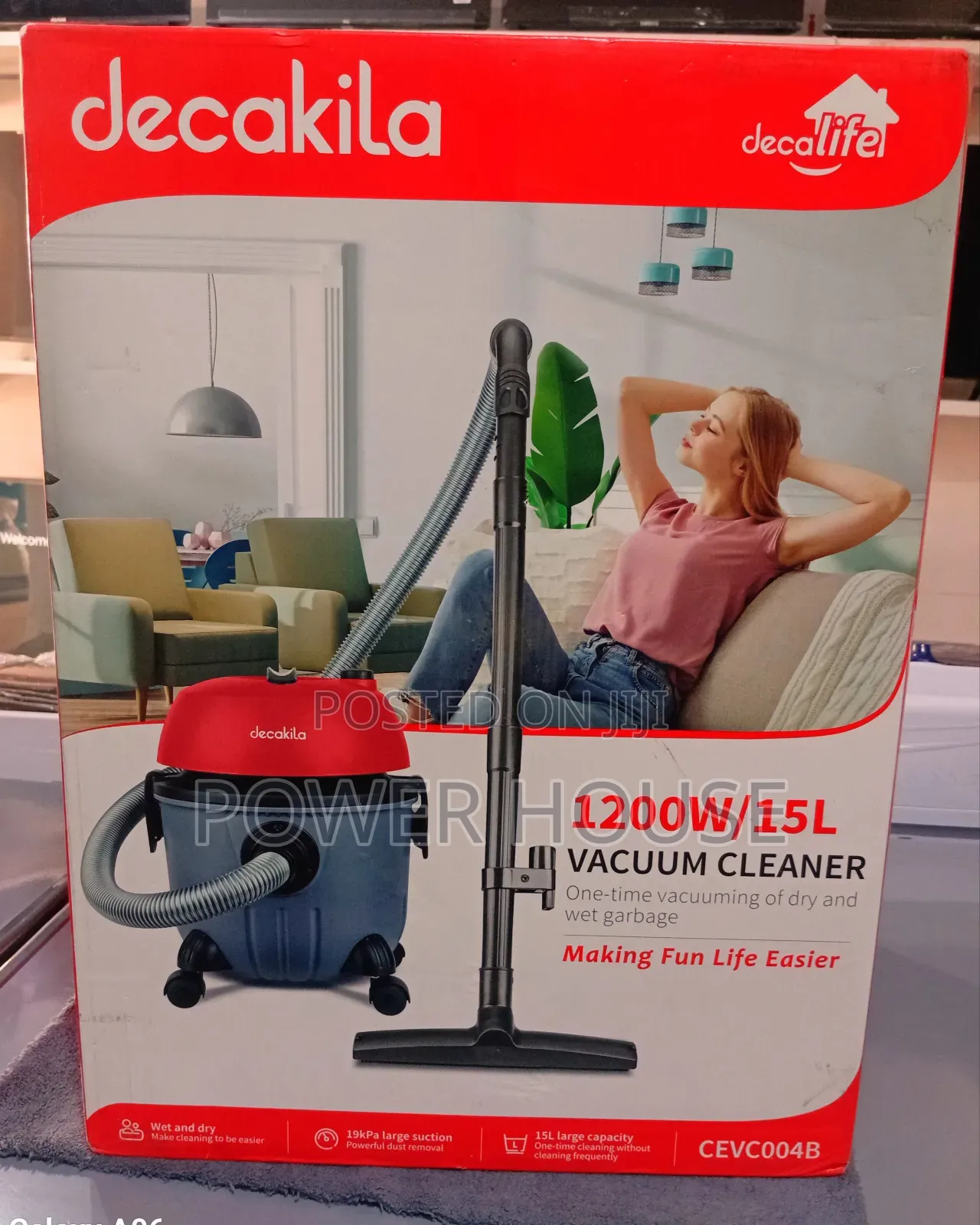 Smart Vac Decakila 1200w Vacuum Cleaner Decakila 1200w Vacuum Cleaner