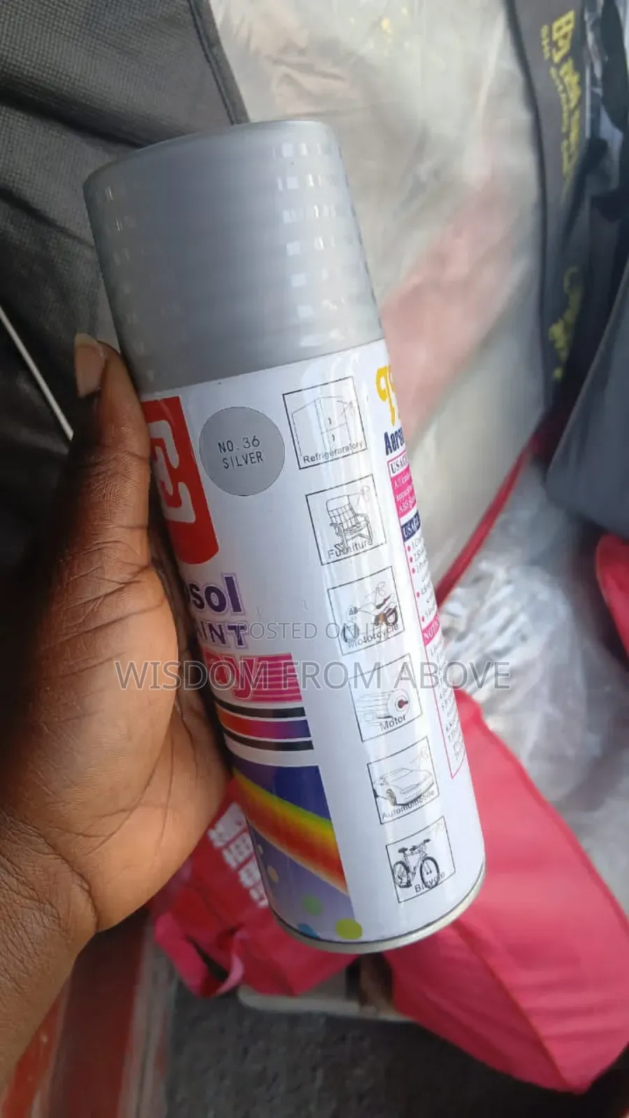 Sliver 39 Anti Rust Oil Can Spray We Have All Colours Available