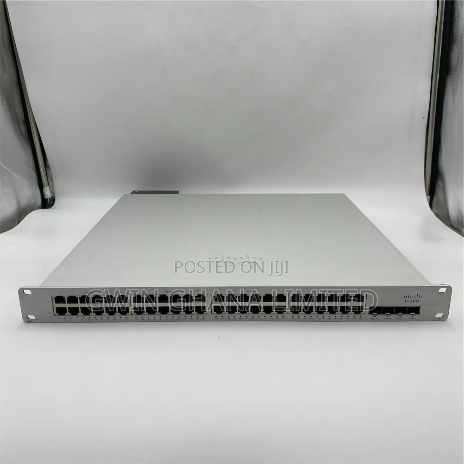 Cisco Meraki Ms250-48lp 1u Cloud Switch 48xgigabit Poe+ 4x1g SFP Ports