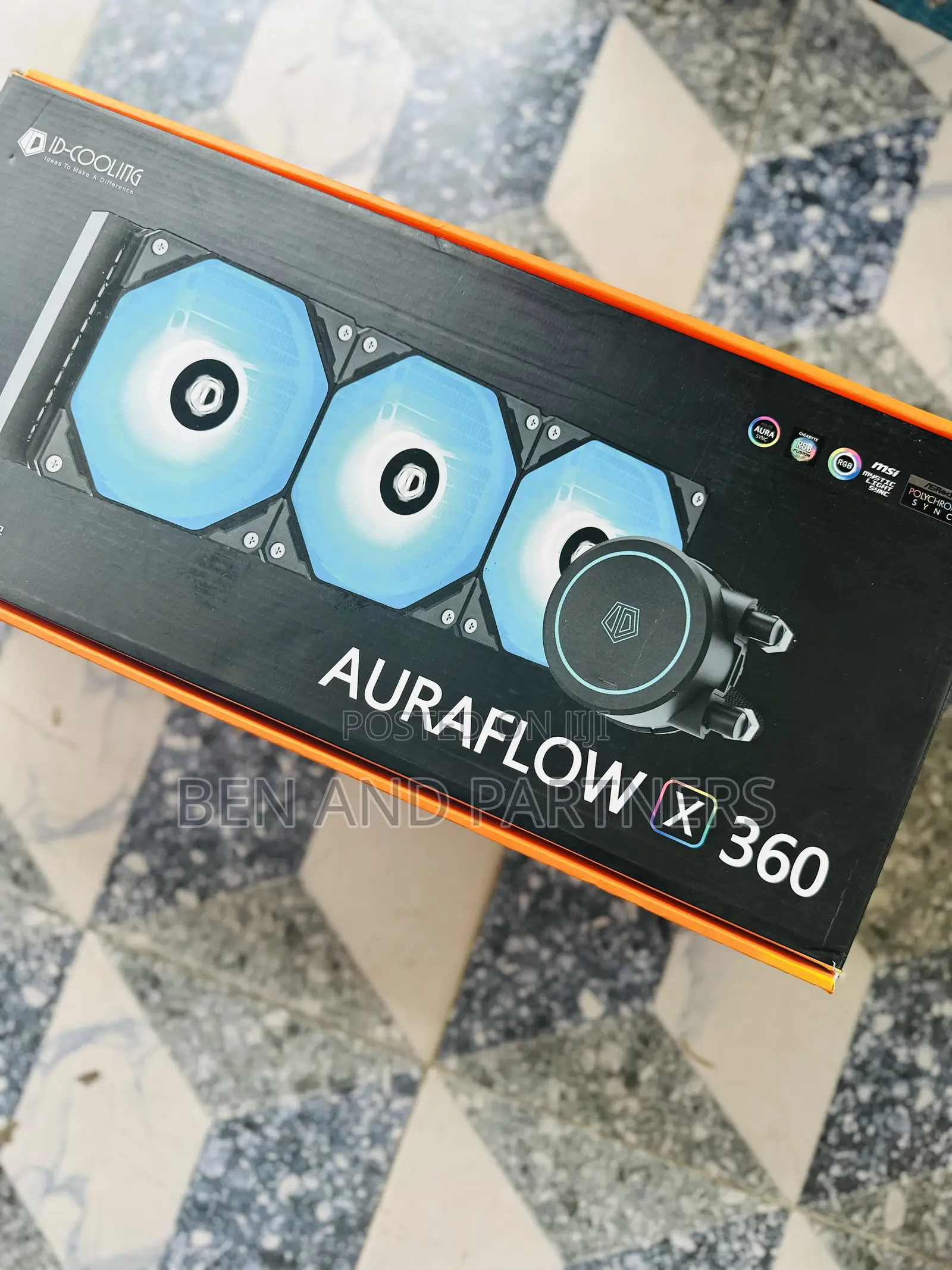 Id-cooling Auraflow X 360 Cpu Water Cooler Rgb