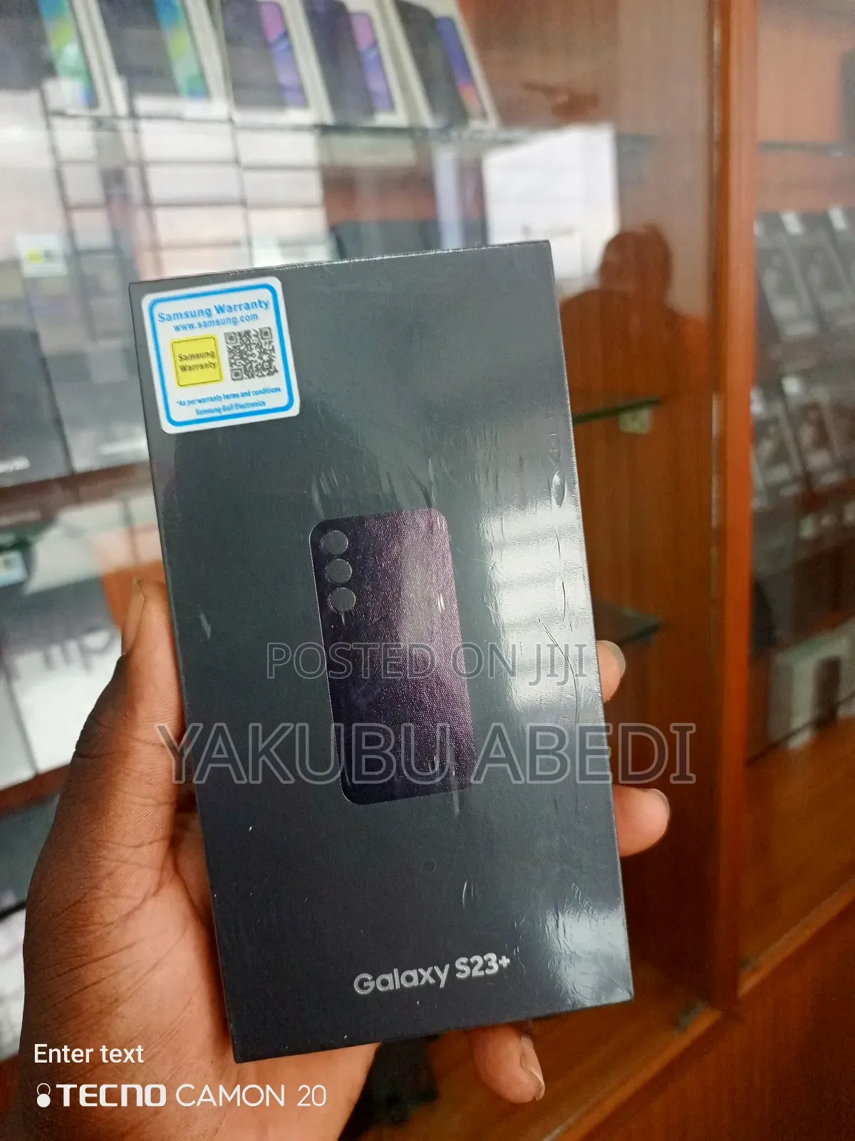 New Samsung Galaxy S23+ 256 GB Black