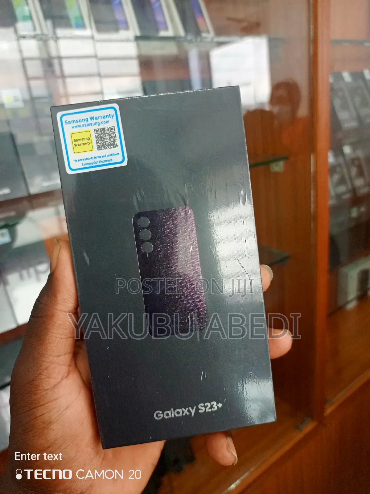 New Samsung Galaxy S23+ 256 GB Black