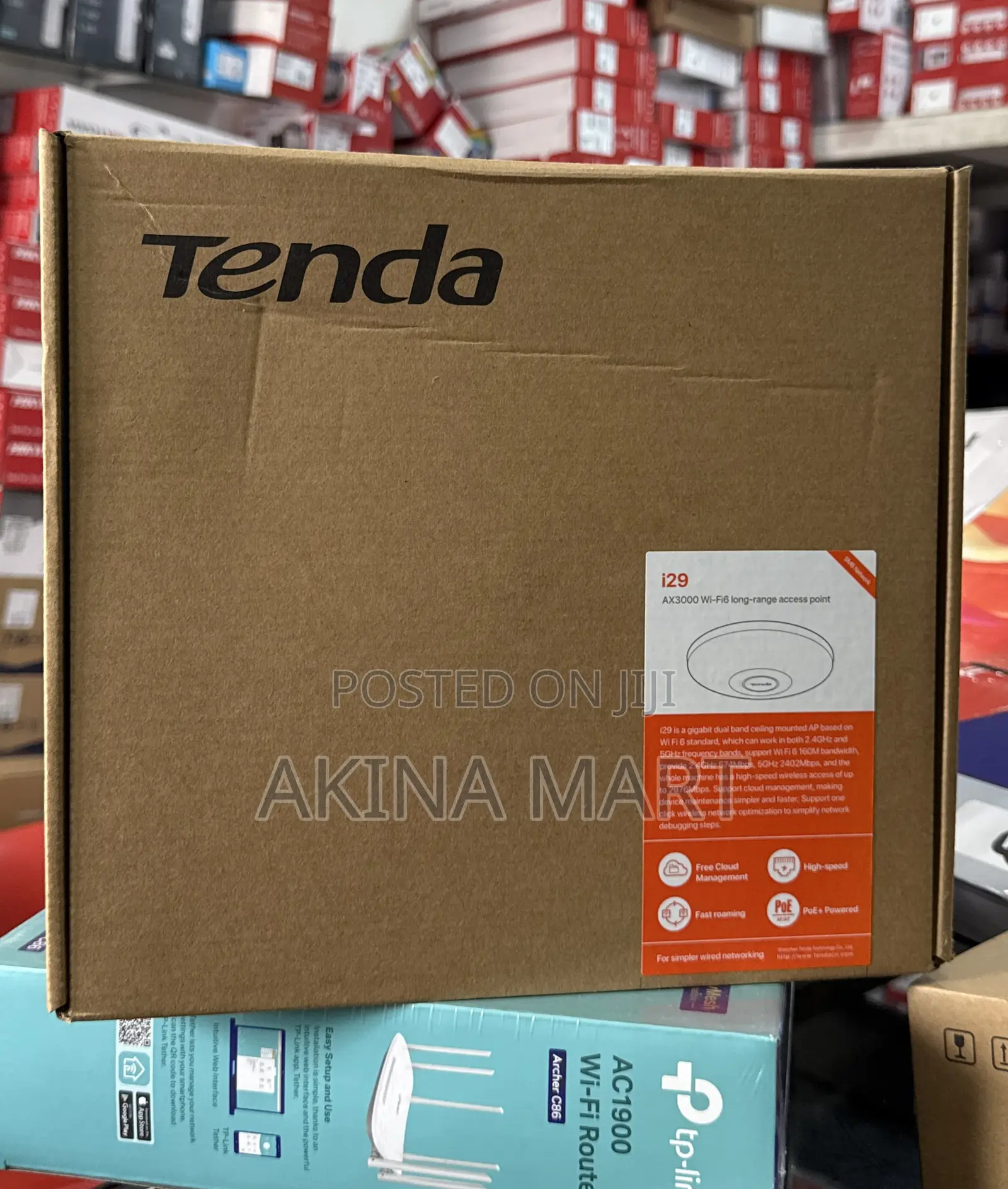 Tenda I29 Ax3000 Wi-Fi 6 Long Range Access Point I29