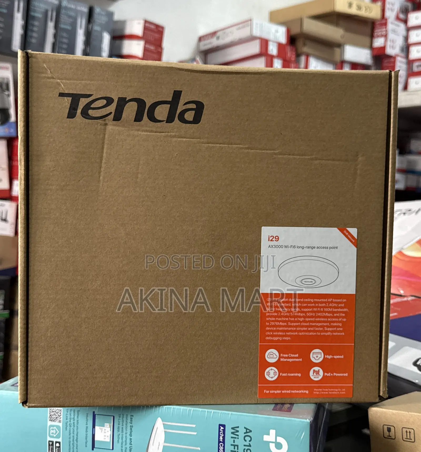Tenda I29 Ax3000 Wi-Fi 6 Long Range Access Point I29