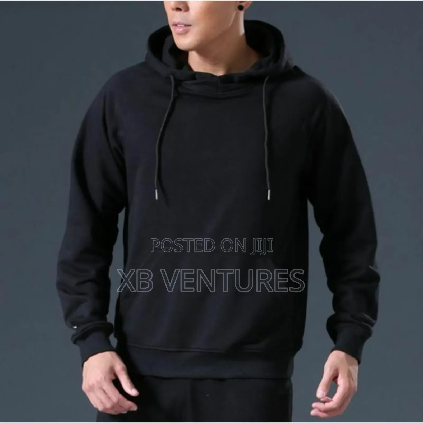 Loose Fit Long Sleeve Hoodie