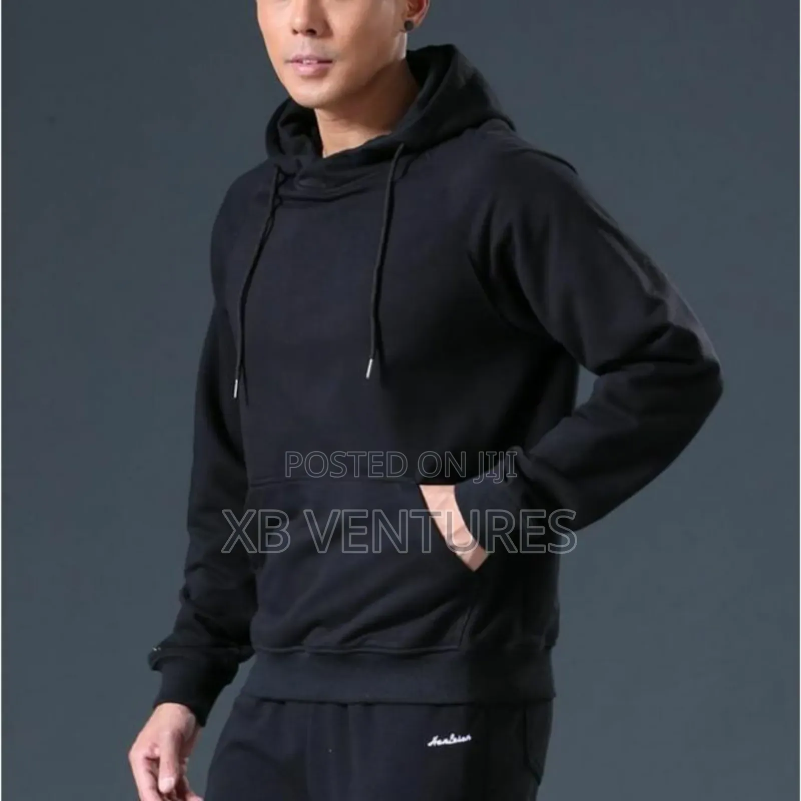 Loose Fit Long Sleeve Hoodie