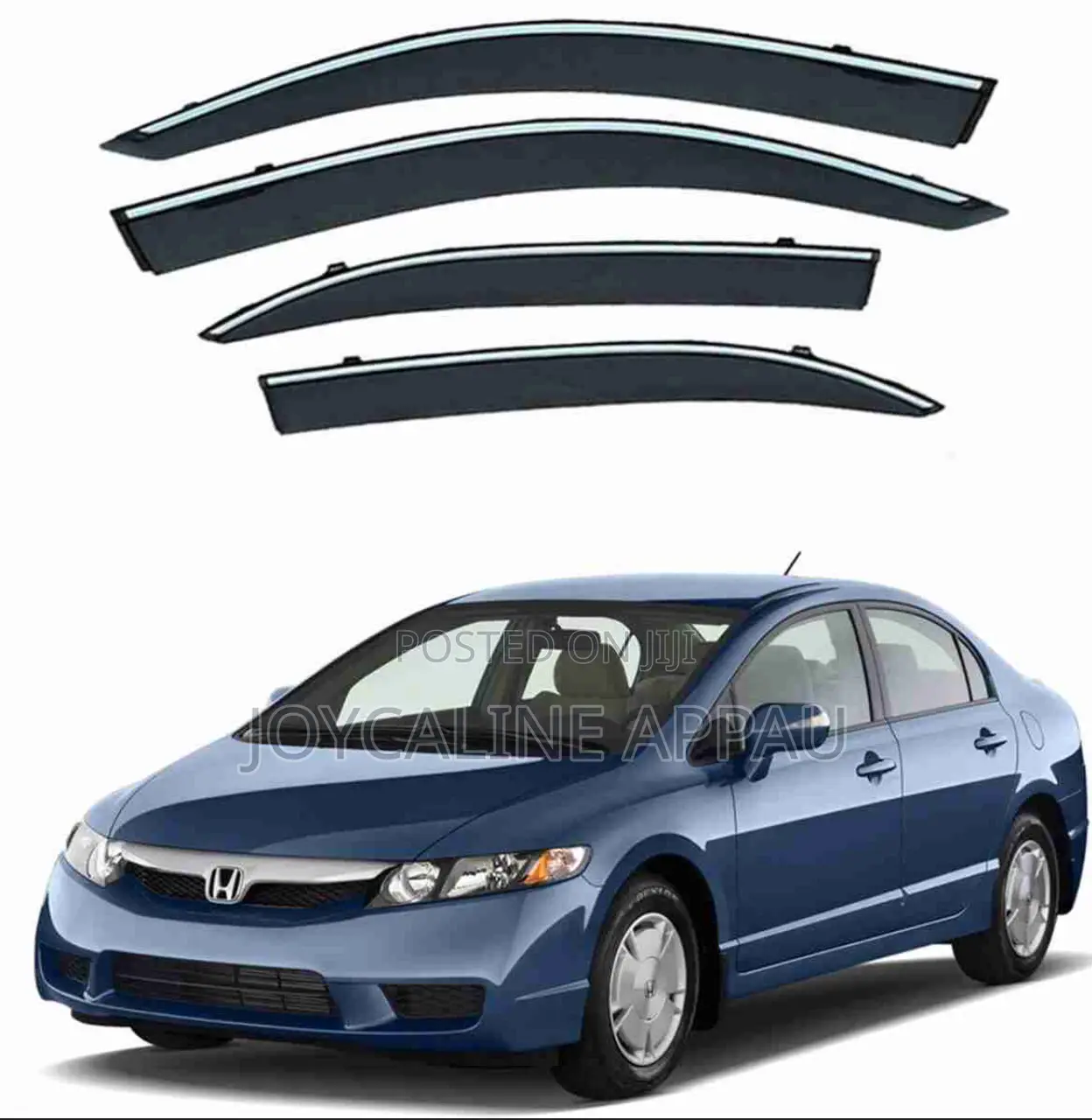 Honda Civic 2012 to 2015 Window Door Visor/Rain Guard