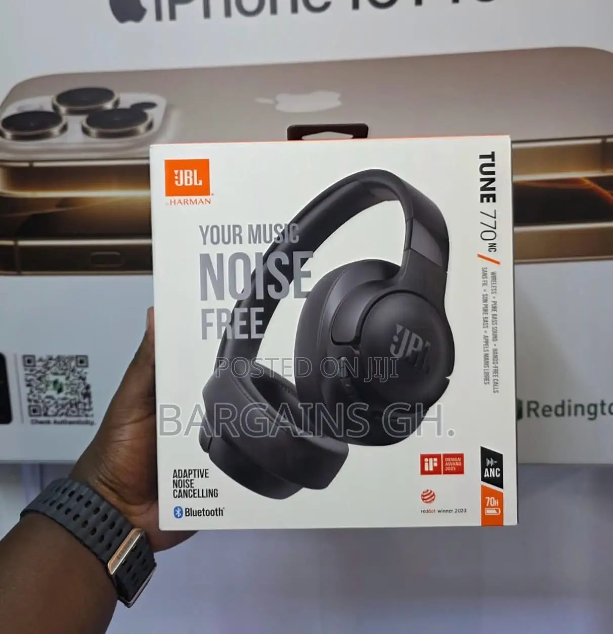 JBL Tune 770nc Original Noise Canceling Headphone