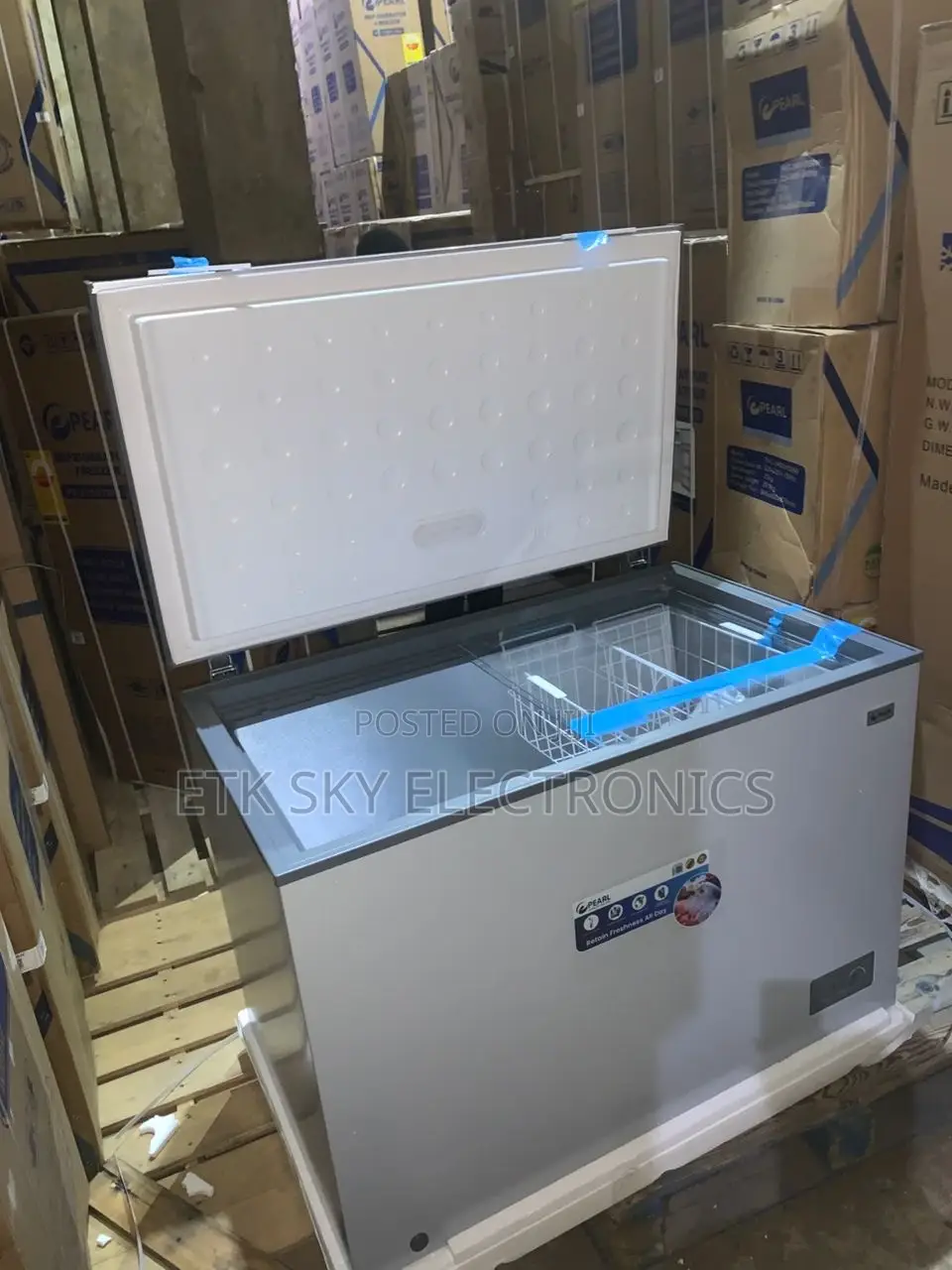 Pearl Pcf3070-1a 251liters Chest Freezer