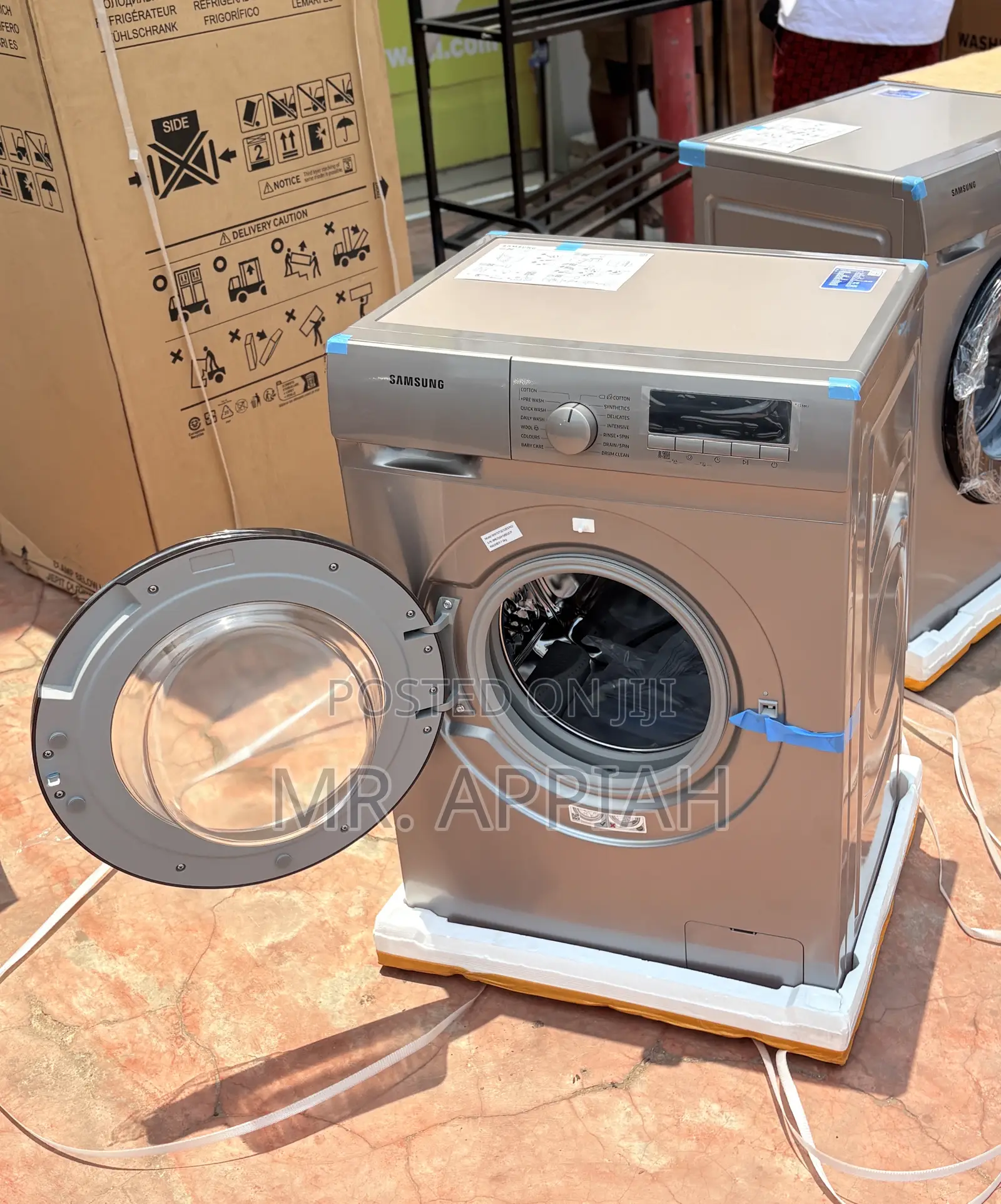 Quality Samsung Ww70t4020cx/Nq 7kg Front Load Washing Machine(Gray).