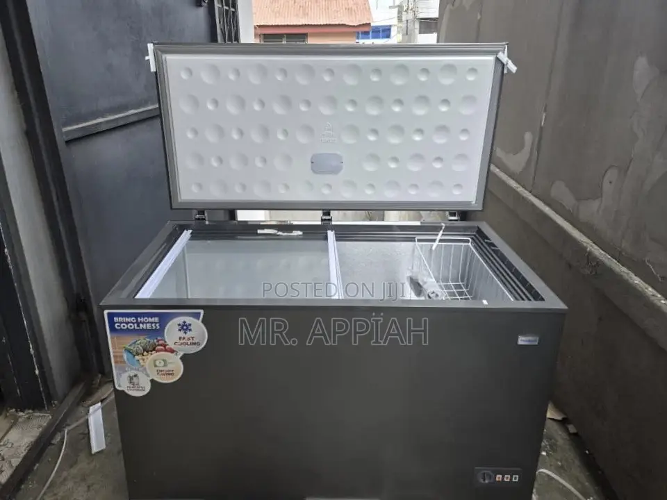 High Quality Nasco Nas420ssk 382l Single Door Electric Chest Freezer.