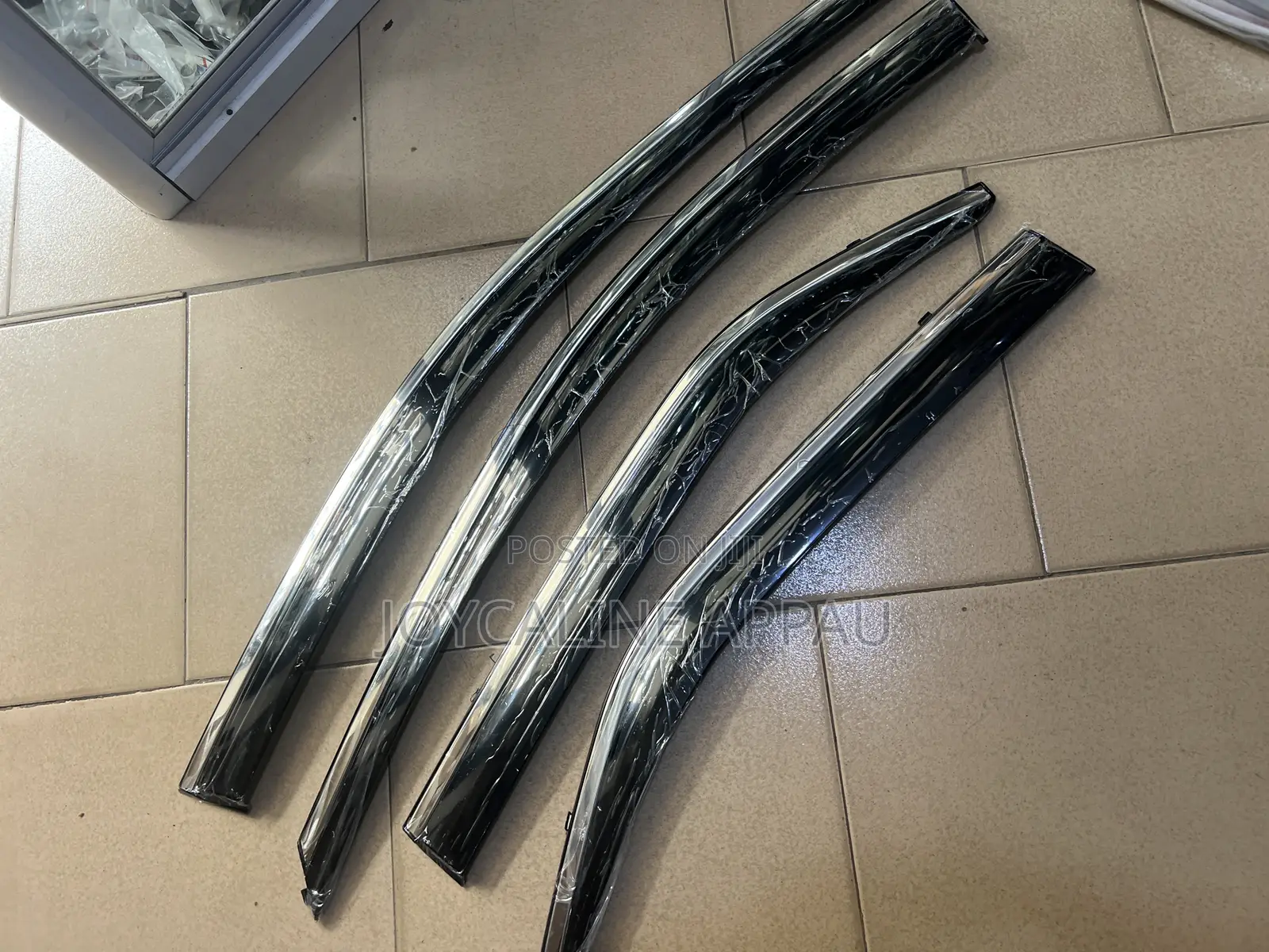 Toyota Camry 2012 to 2017 Window Door Visor/Rain Guard Chrome