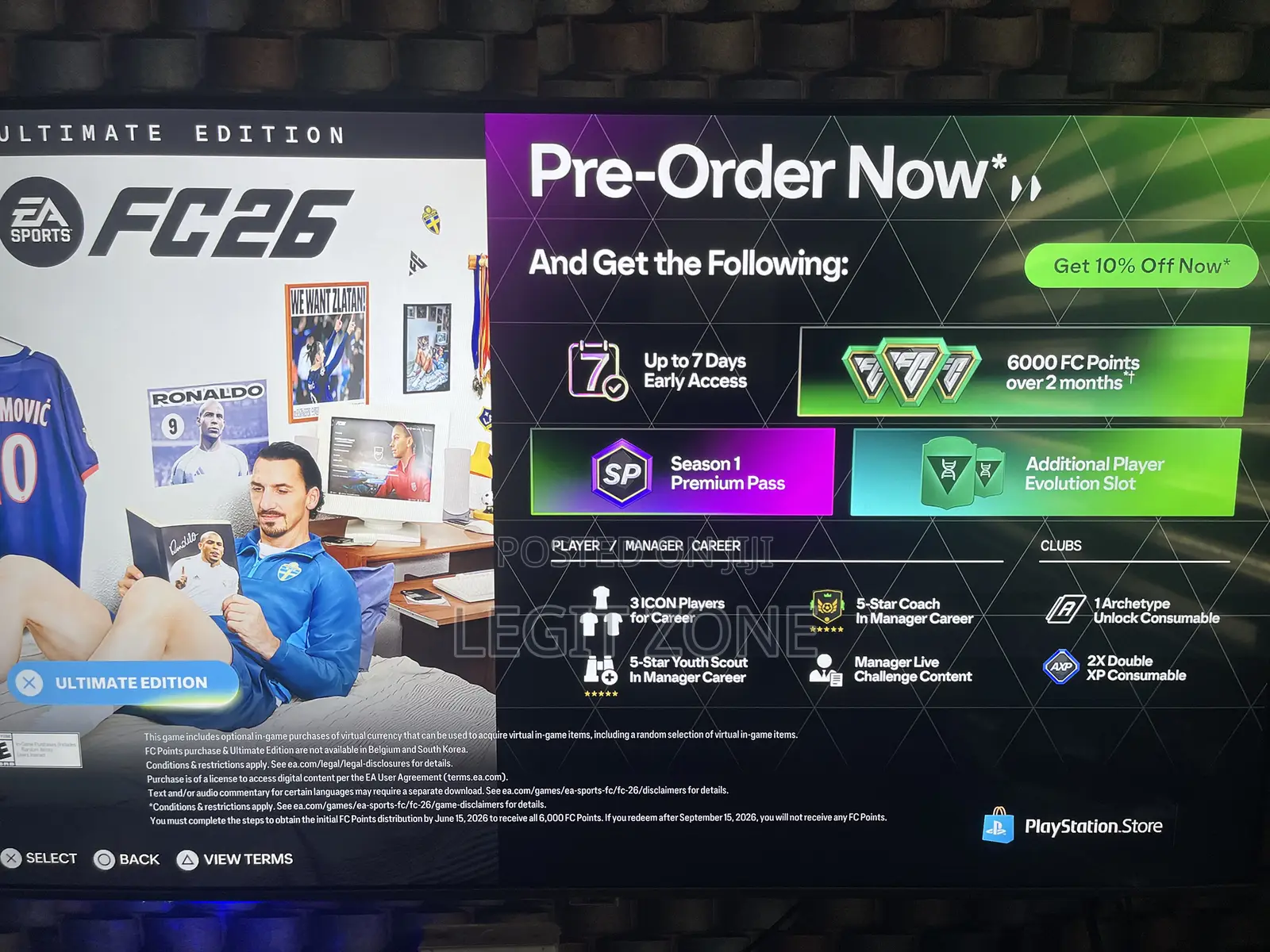 Fc26 Available Ps5 Online Offline