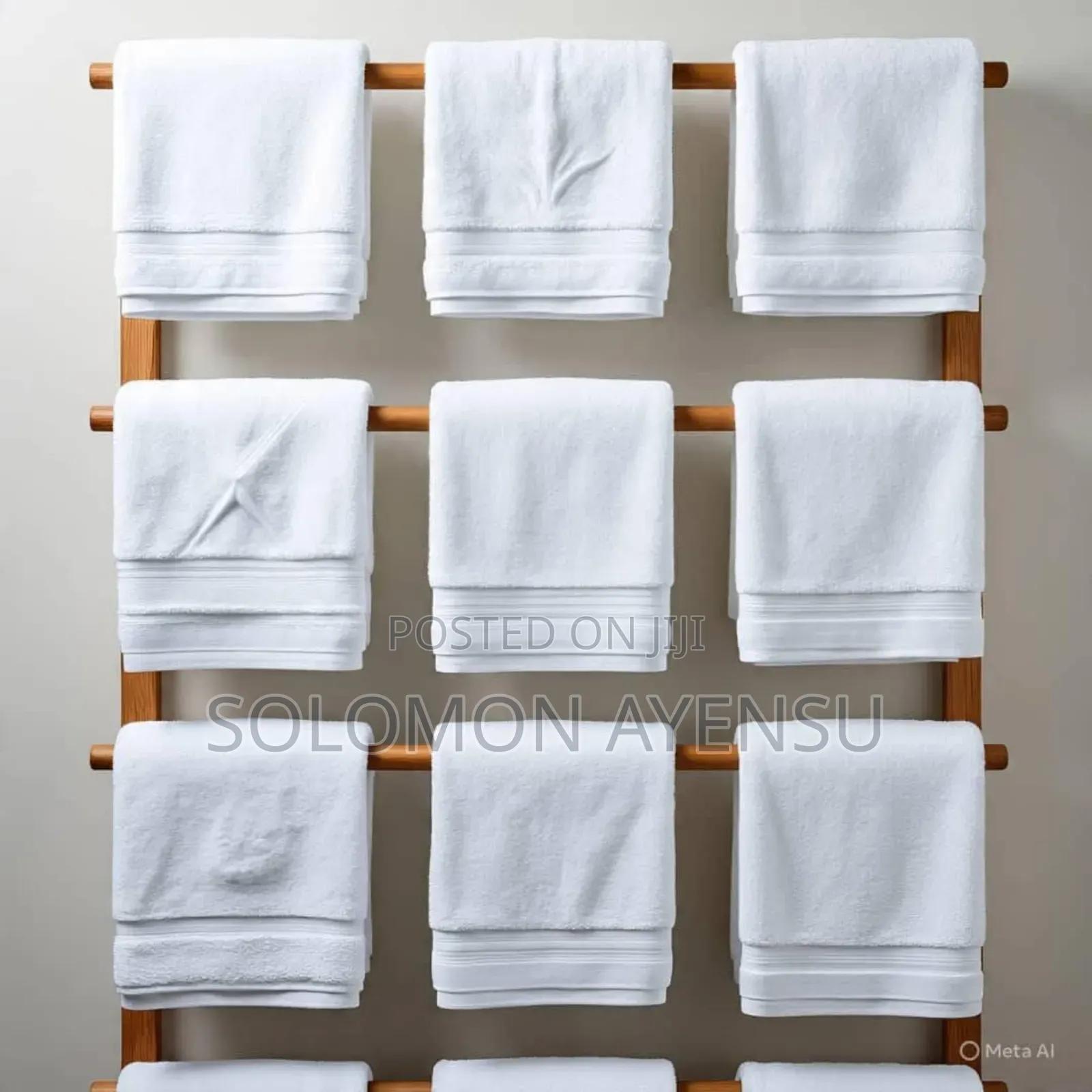 Quality Classic White Cotton Bath Towels Available