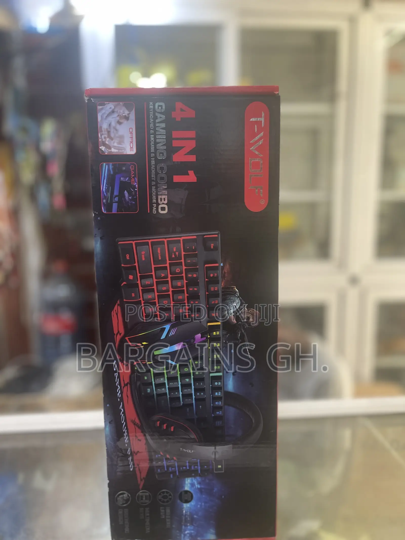 T-Wolf 4 in 1 Gaming Combo