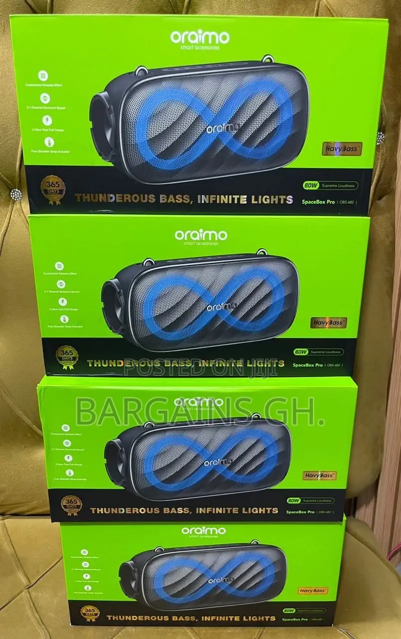 Oraimo Spacebox Pro Deep Bass Portable Speaker