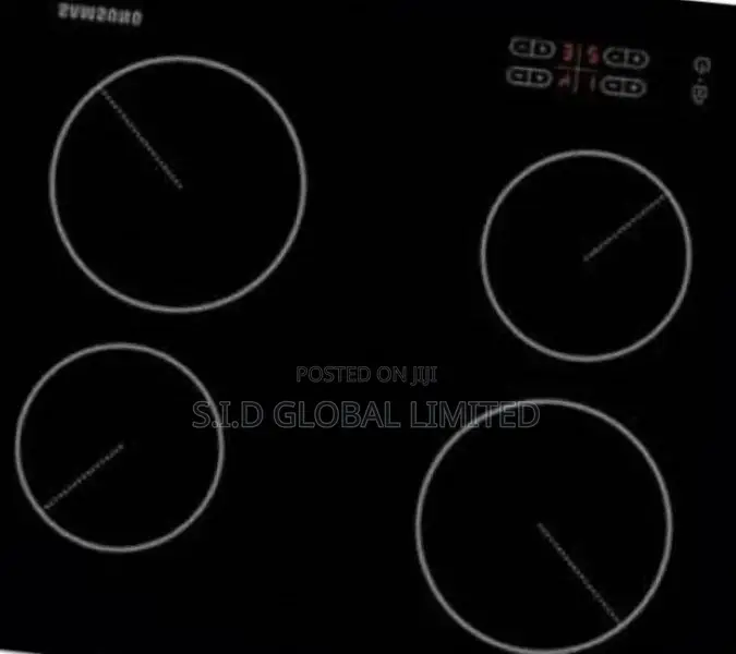 Samsung 4 Cooking Zones Ceramic Hob C61r2aee/Xeu