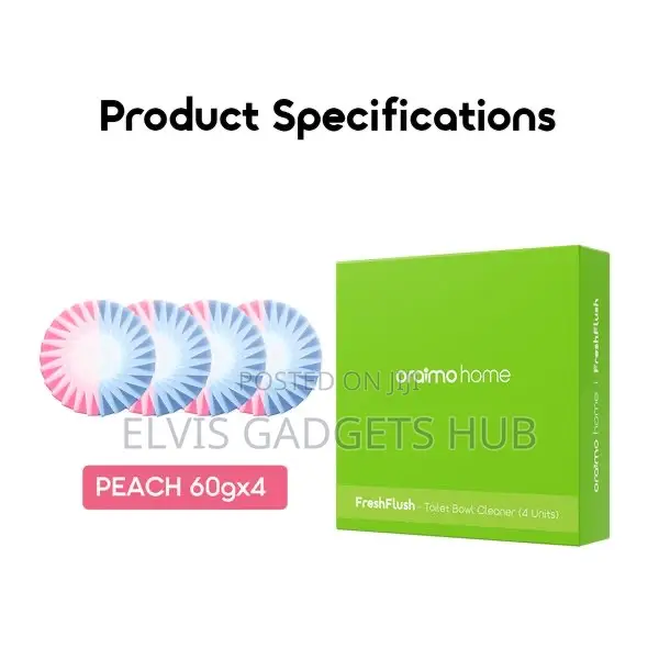Oraimo Freshflush Antibecterial Odor Elimination Toilet Bowl Cleaner