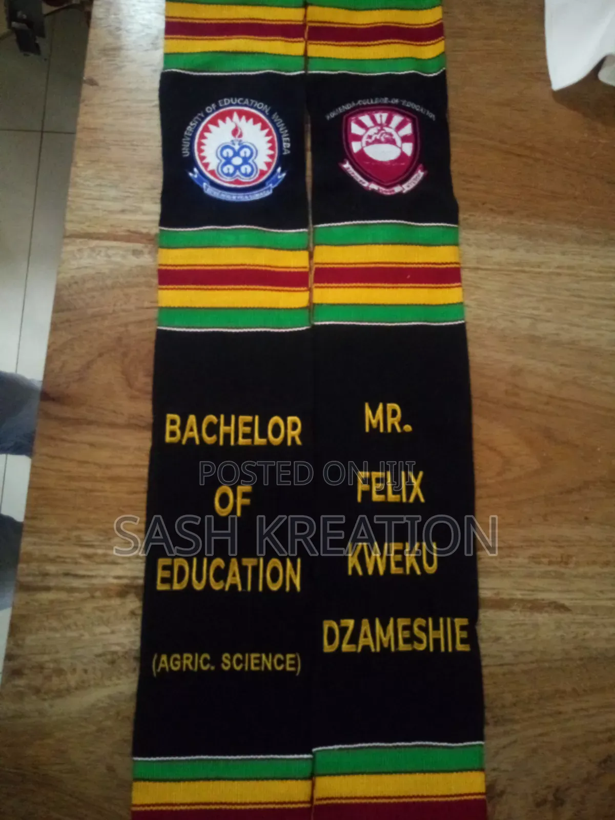 Quality Woven Kente Sash/Stole