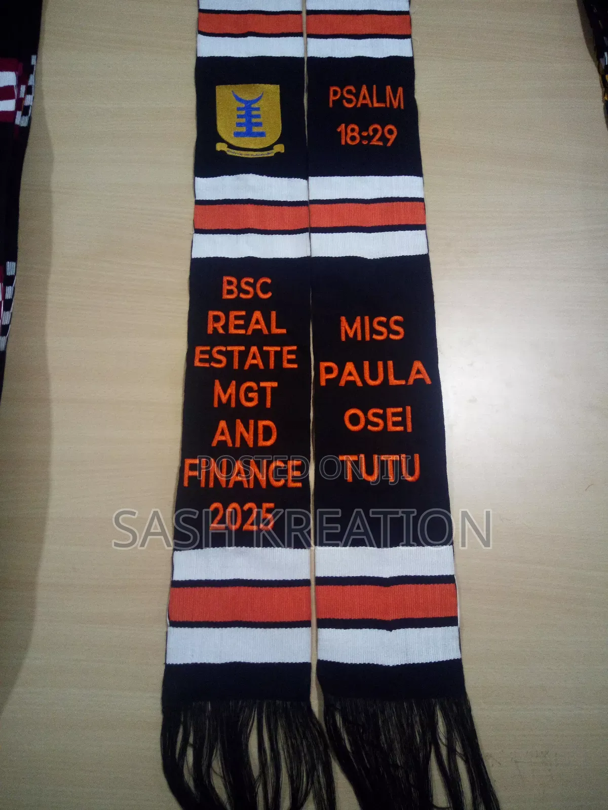 Quality Woven Kente Sash/Stole
