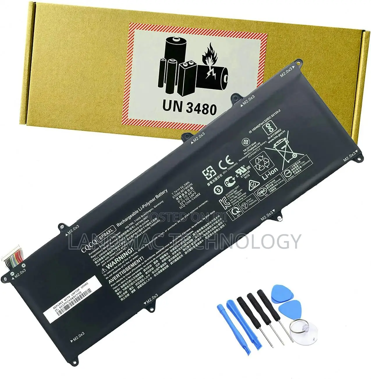 Ep04xl Battery for Hp Elite Dragonfly G1 2019 Elite Dragonfly G2 2020