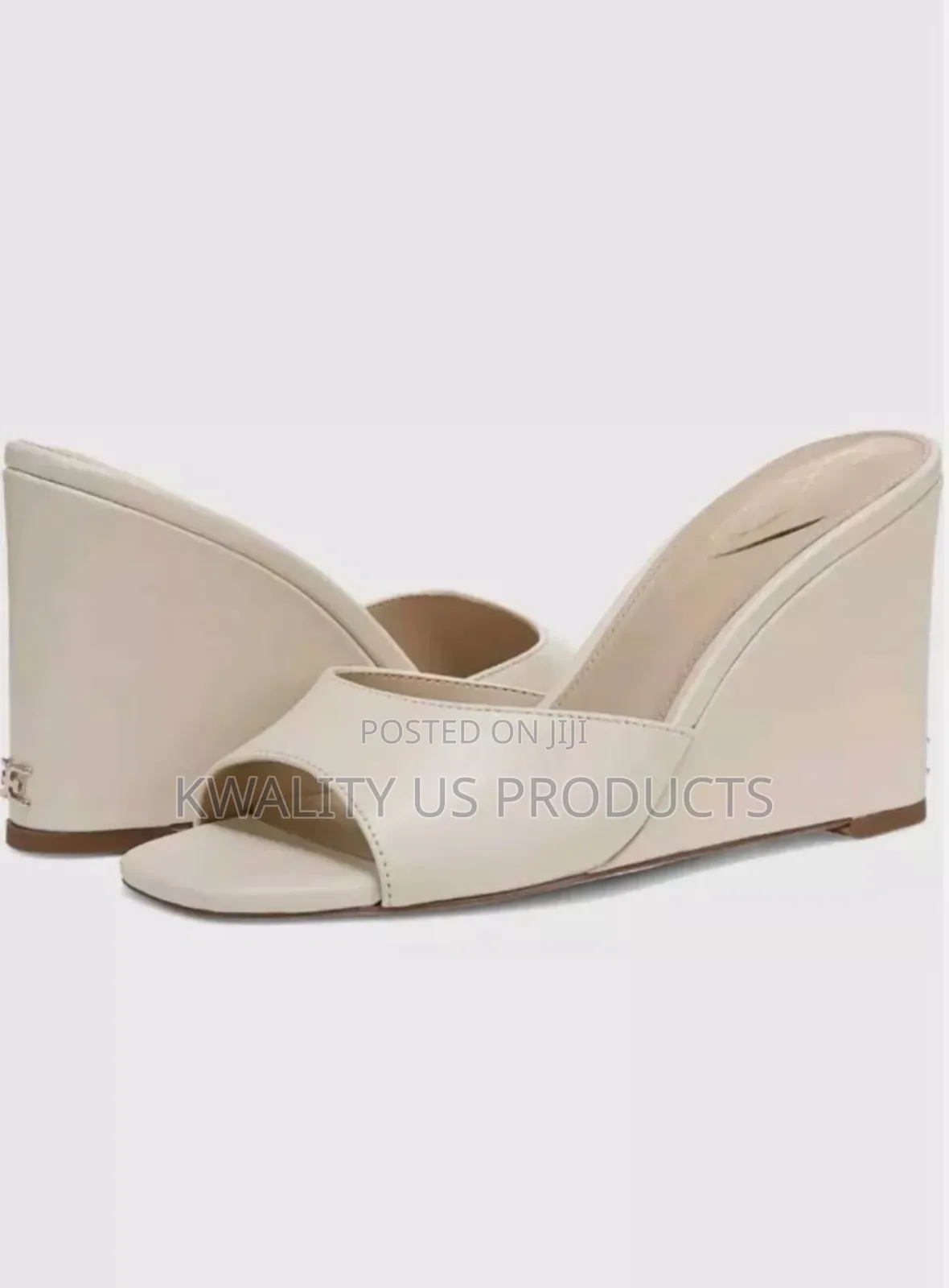 Sam Edelman Ladies Leather Wedge Sandals