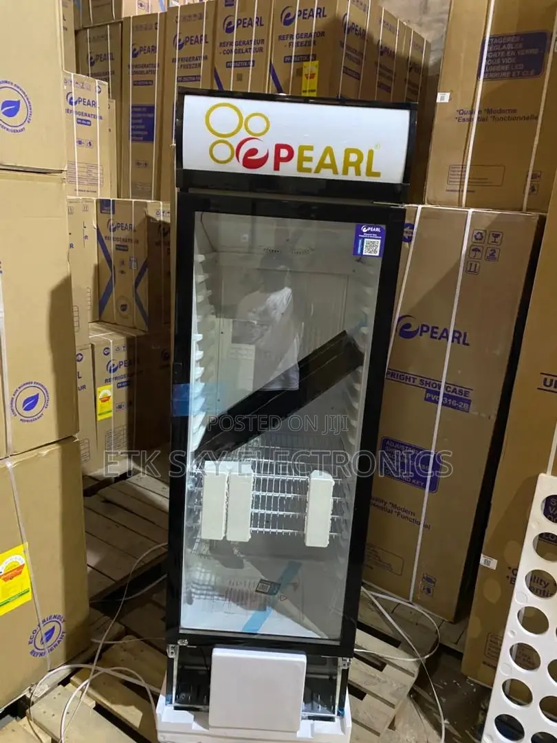 Amusing Pearl PVC-424-2b 338l Display Fridge