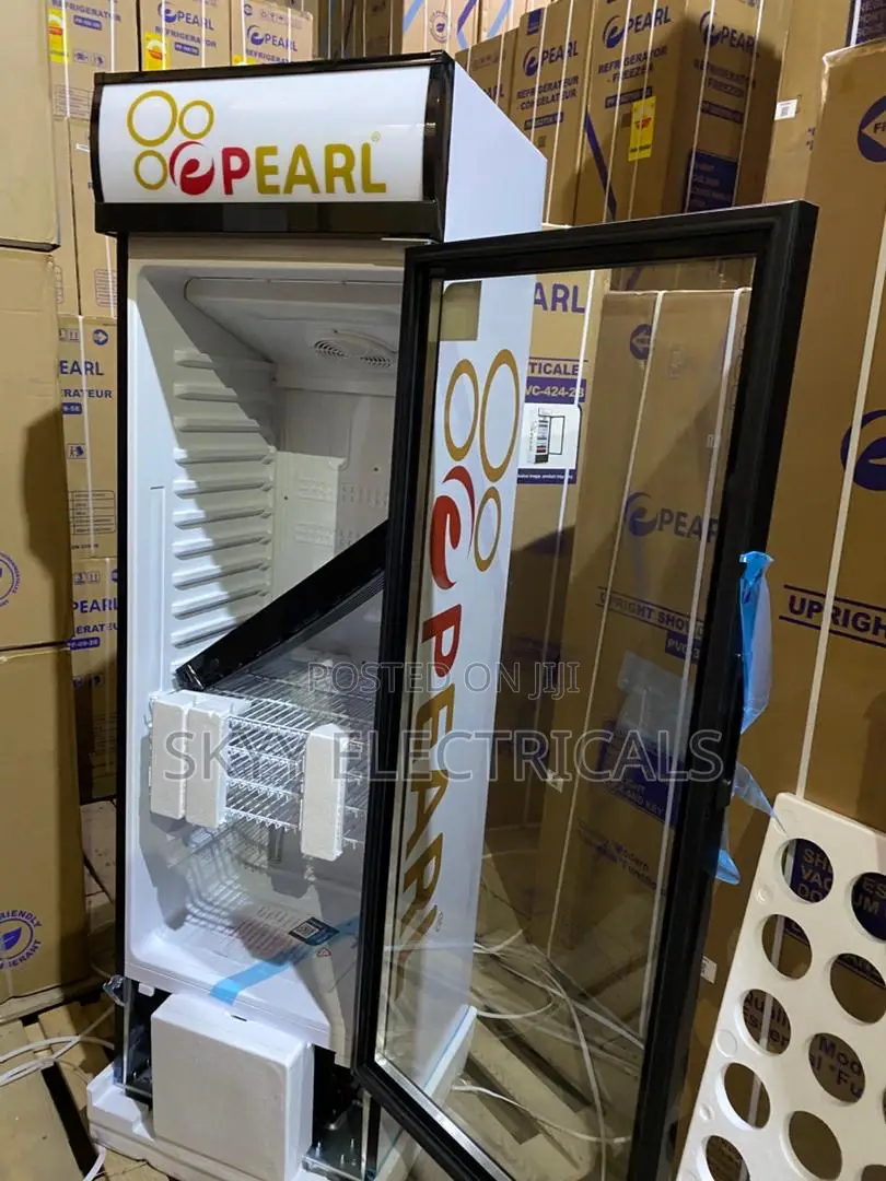 Pearl Pvc-424-2b 338liters Display Fridge
