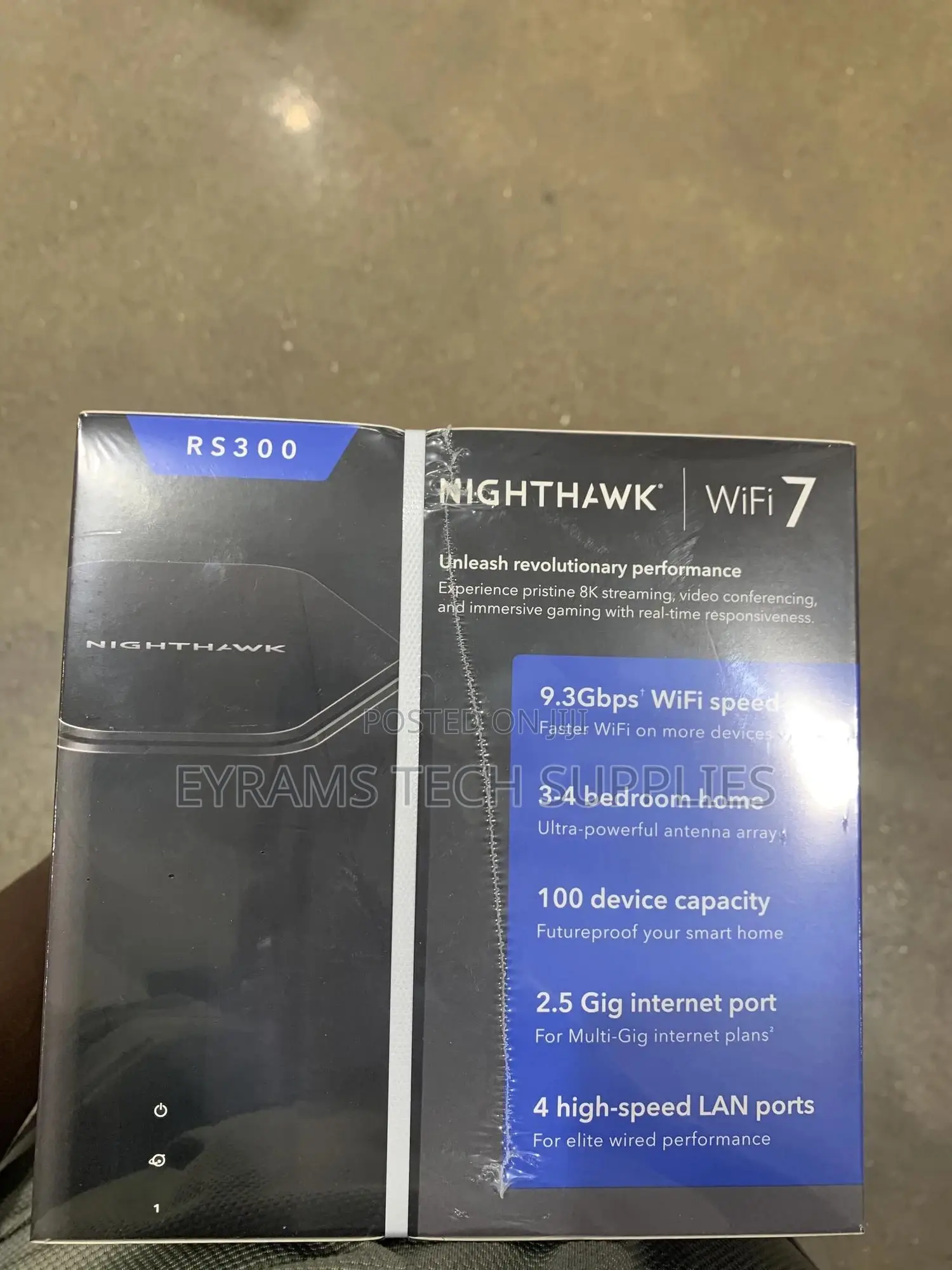 Netgear Nighthawk Rs300 Tri-Band Router Wifi 7