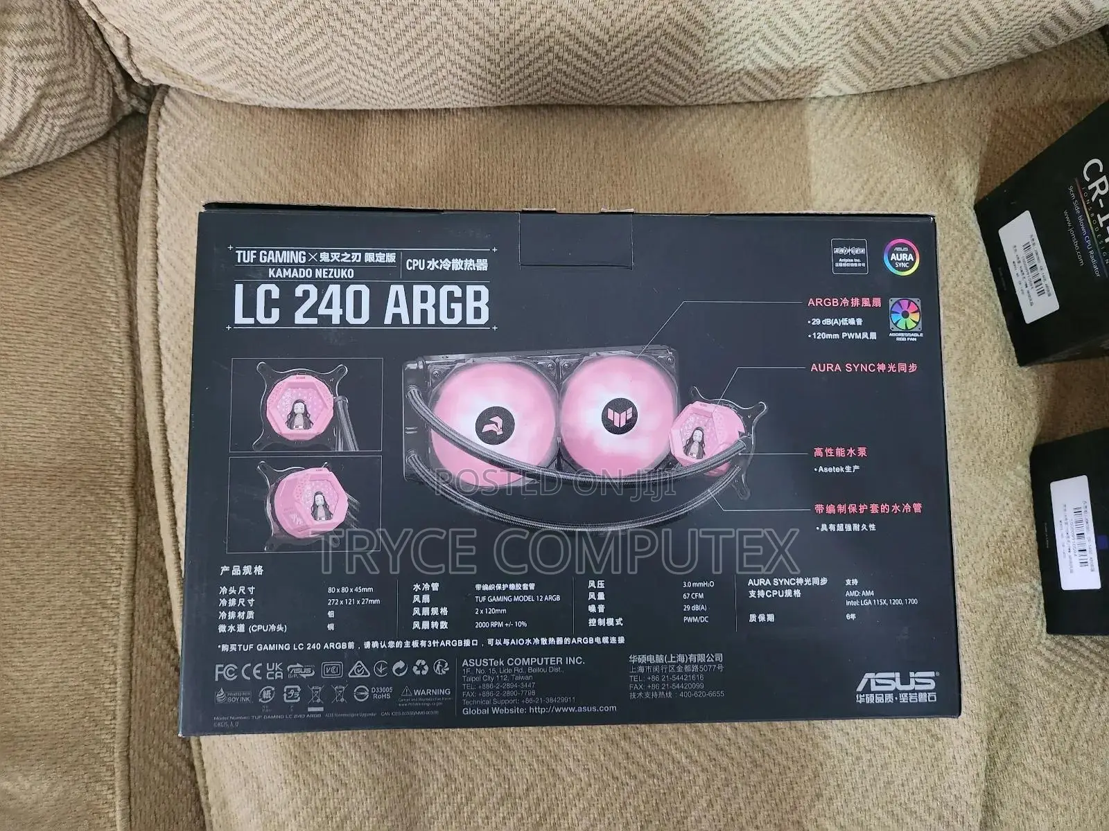Asus Lc 240 Argb Cpu Liquid Cooler