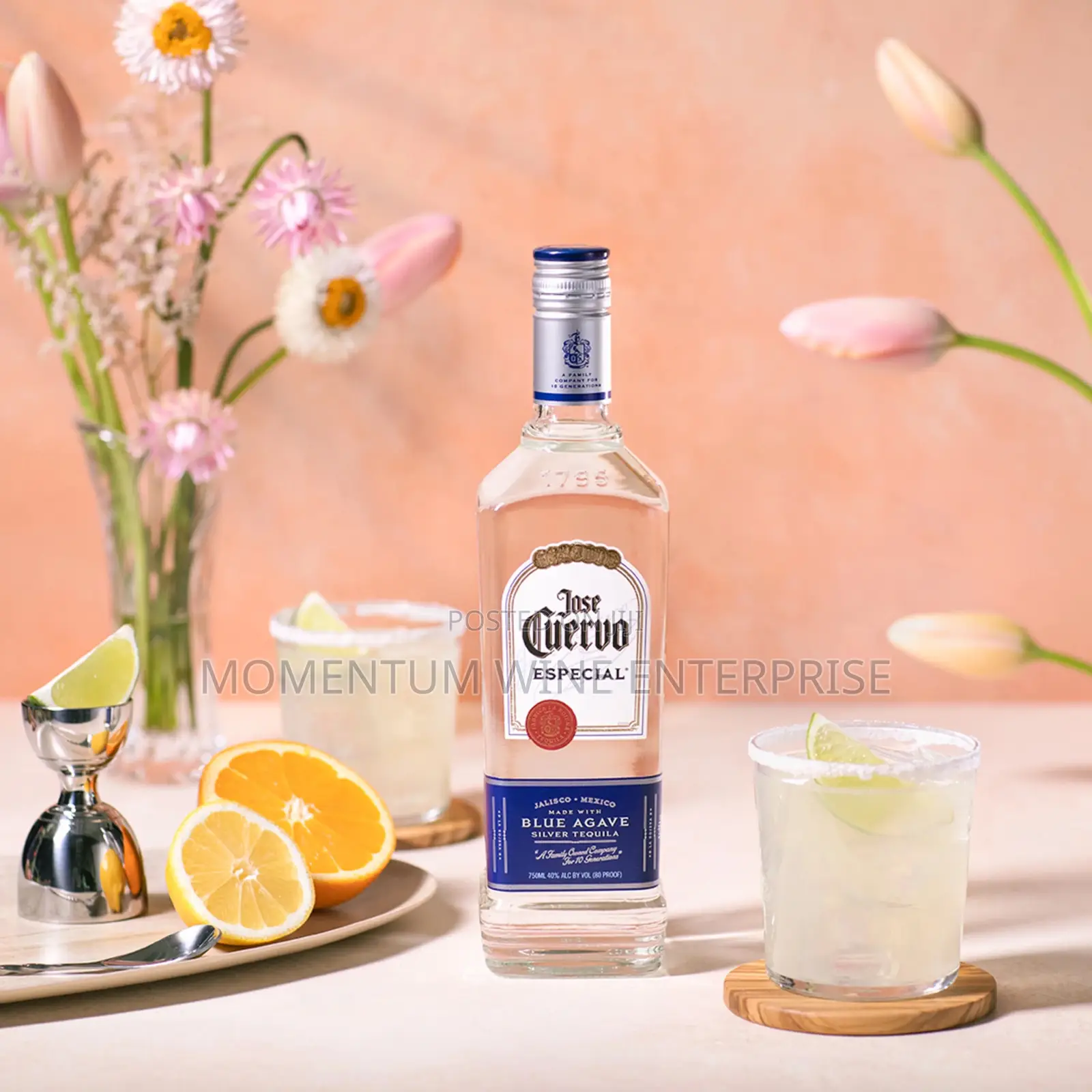 Tequila Jose Cuervo Silver 1l