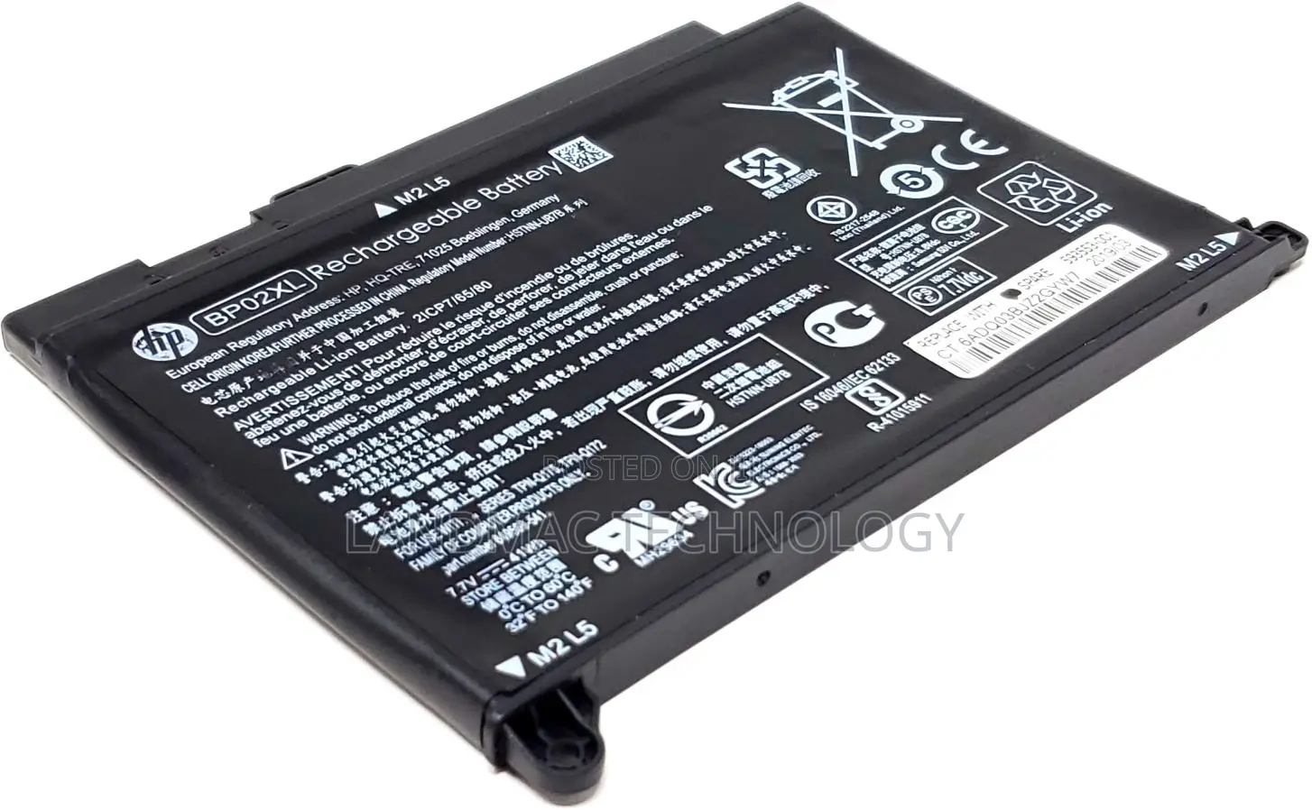 Hp- Bp02xl Battery for Hp- Pavilion 15-Au Series,
