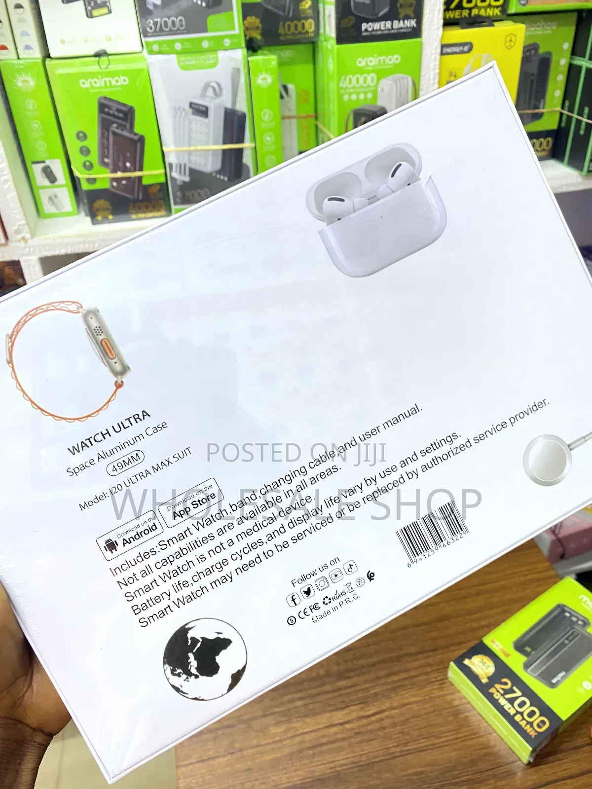 Smart Watch and Airpods Pack ( 10-in-1 Package)