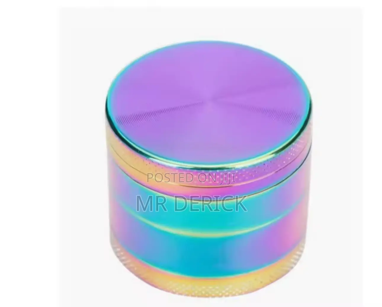 Rainbow Mini 40mm 4 Layers Dry Herb Grinder or Crusher Metal Zincalloy