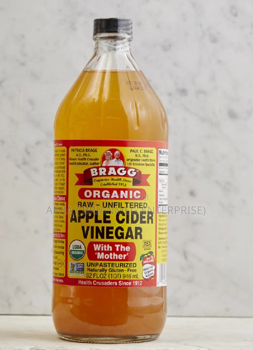 Bragg Apple Cider Vinegar 946ml