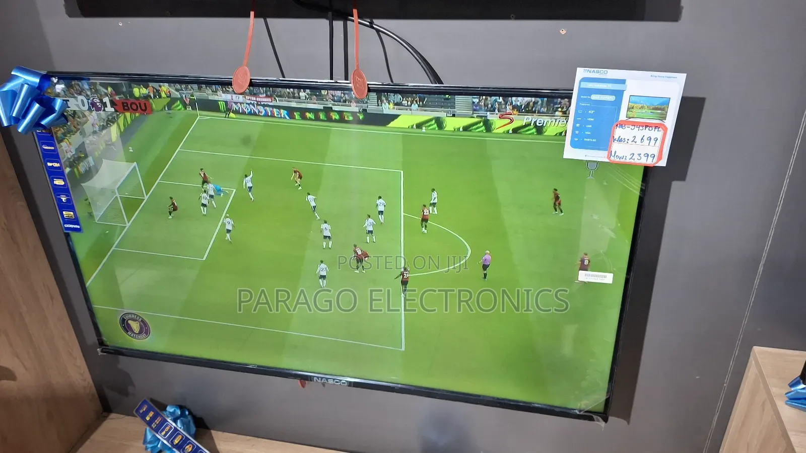 Nasco 43 Inches Led Flat Screen Tv