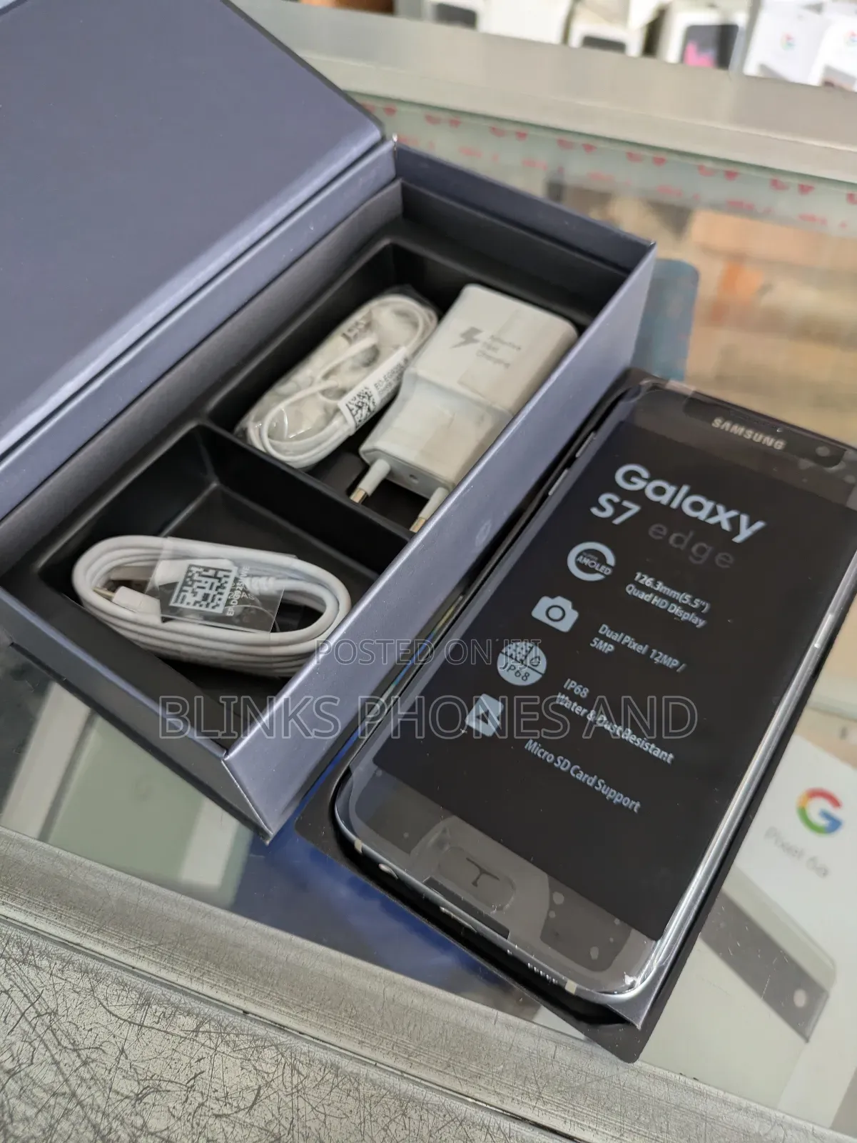 New Samsung Galaxy S7 edge 32 GB Black
