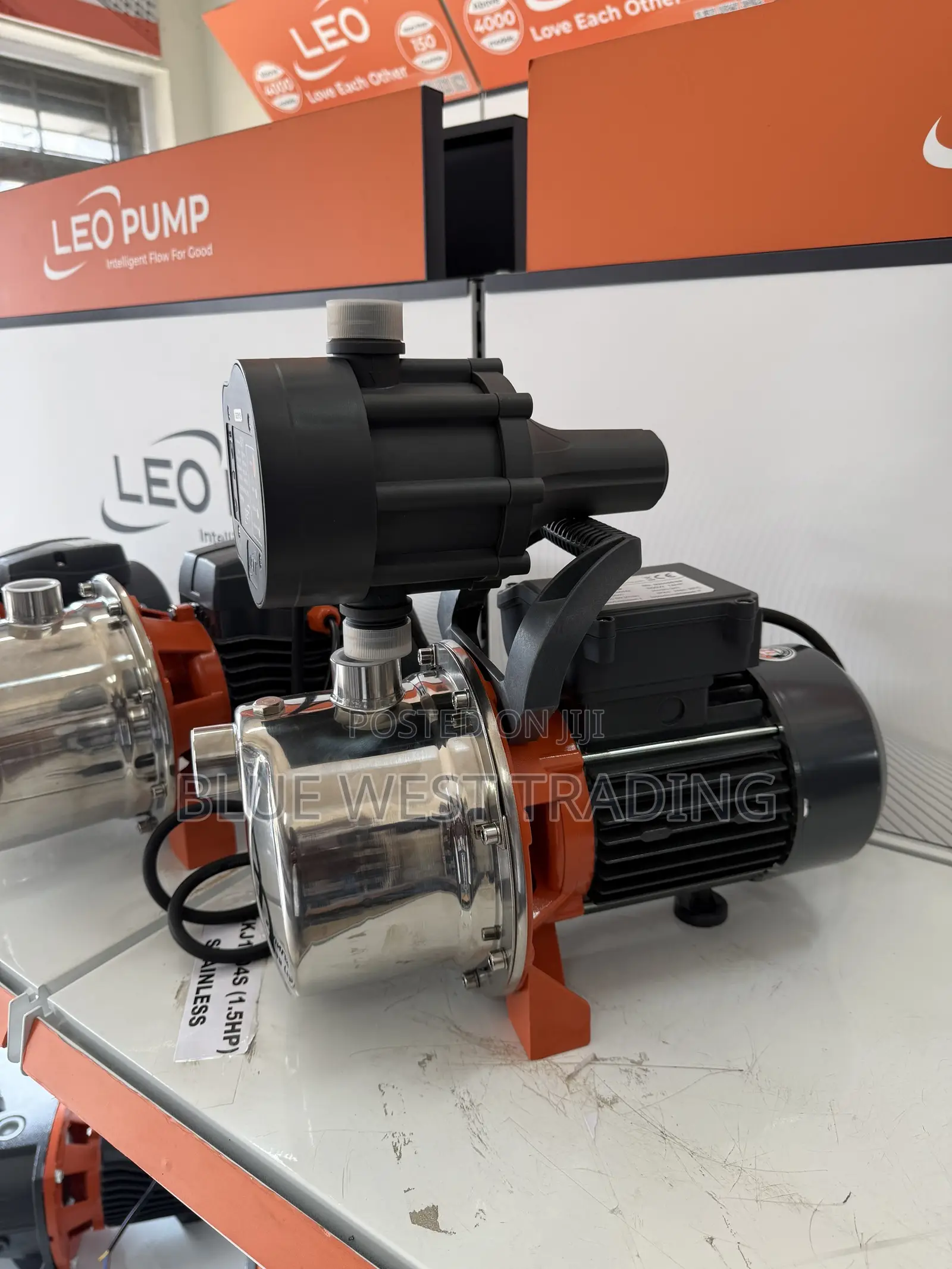 Leo 1.5hp Water Pump With Booster _ Leo 1.5 Horsepower With Booster