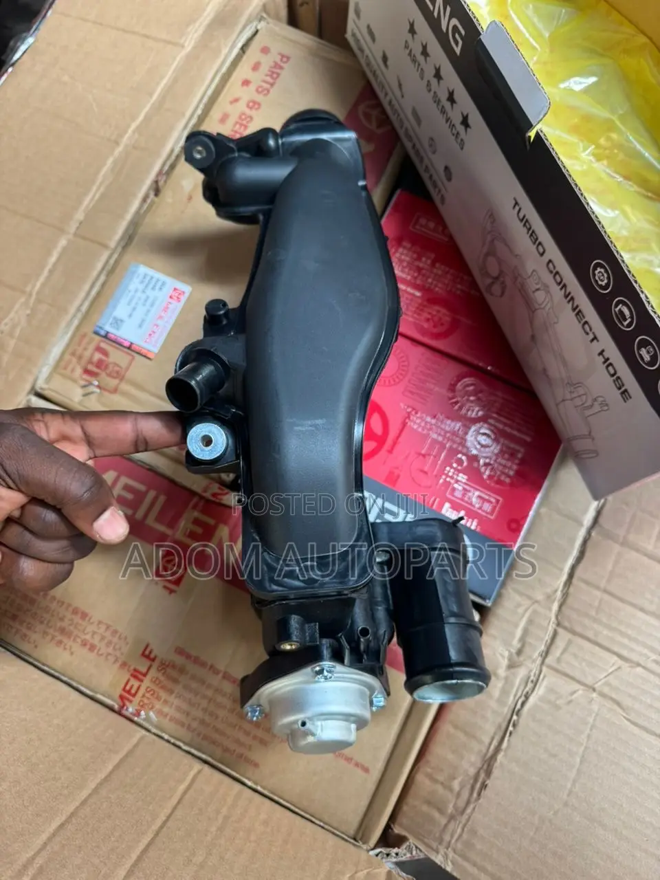 Honda CRV Turbo Charger Pipe Mouth Hole 2017 2018 2019 2021 2022