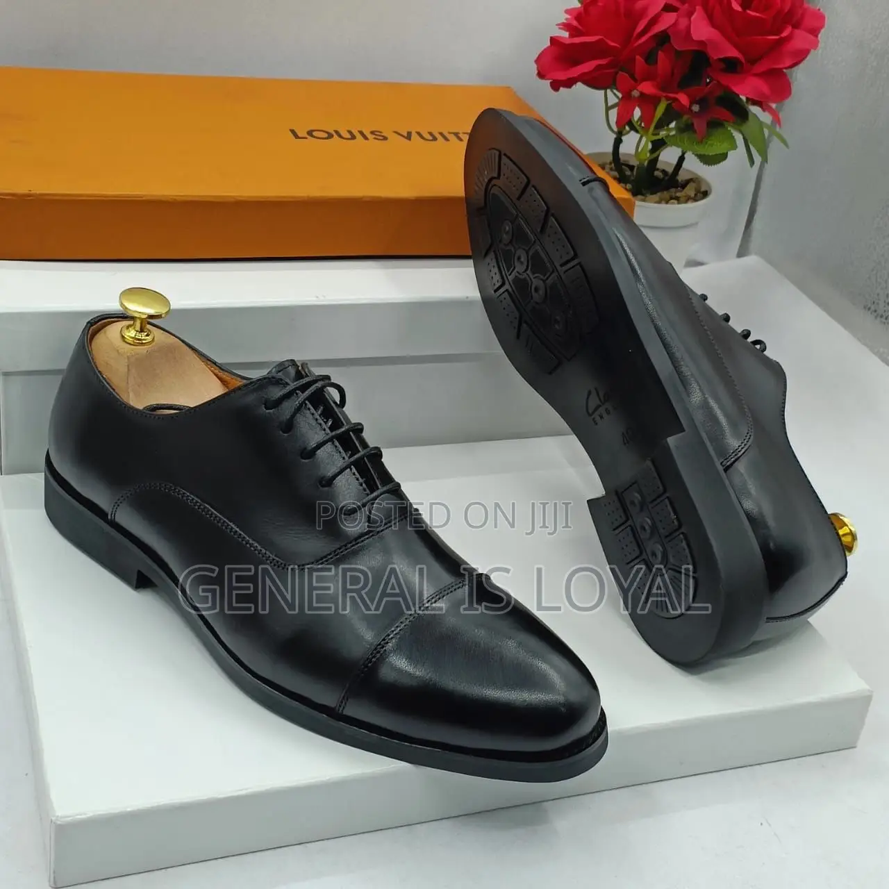 Clark’S Black Leather Men’S Lace Formal Shoe