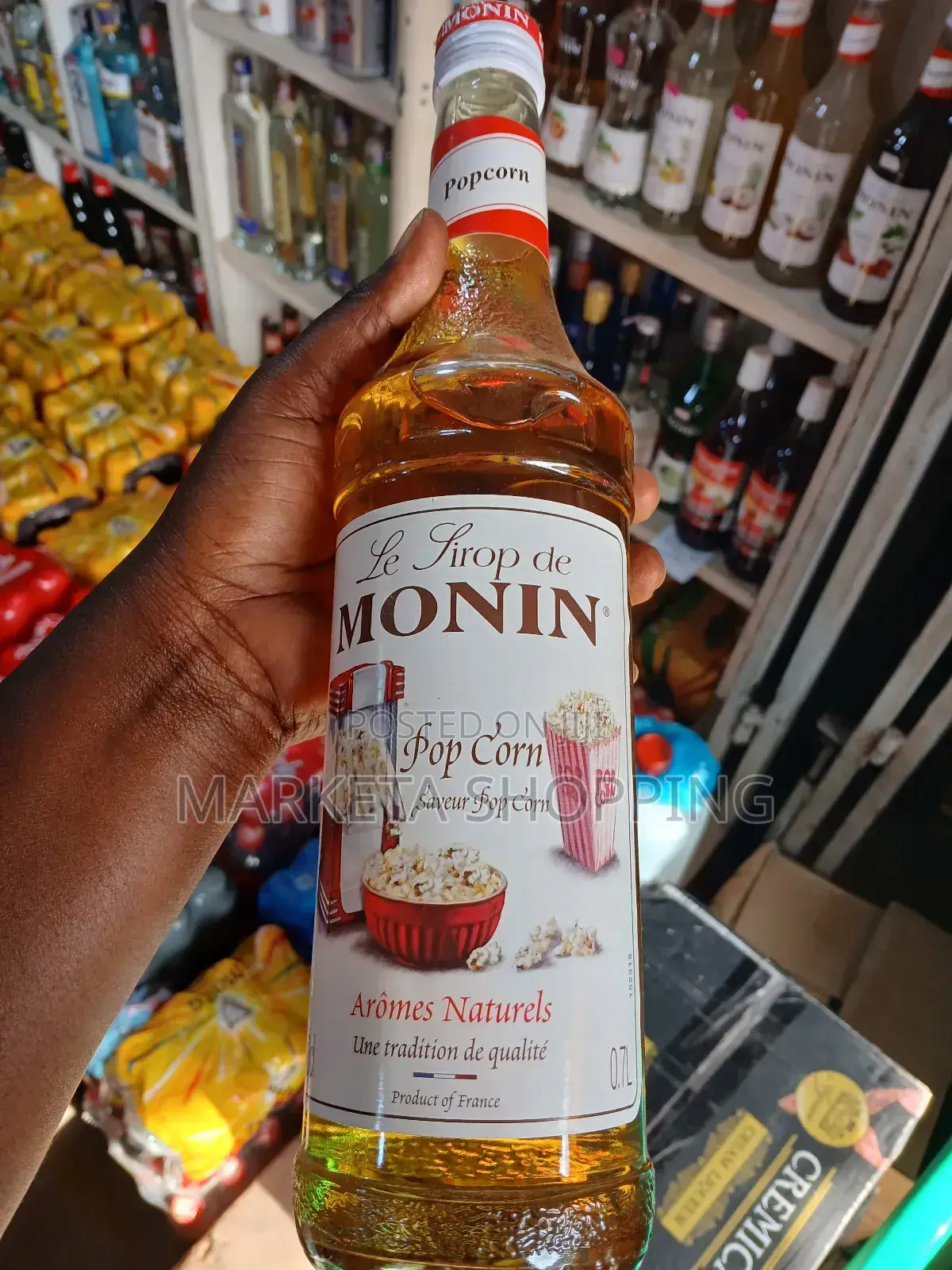 Monin Popcorn Syrup 70cl