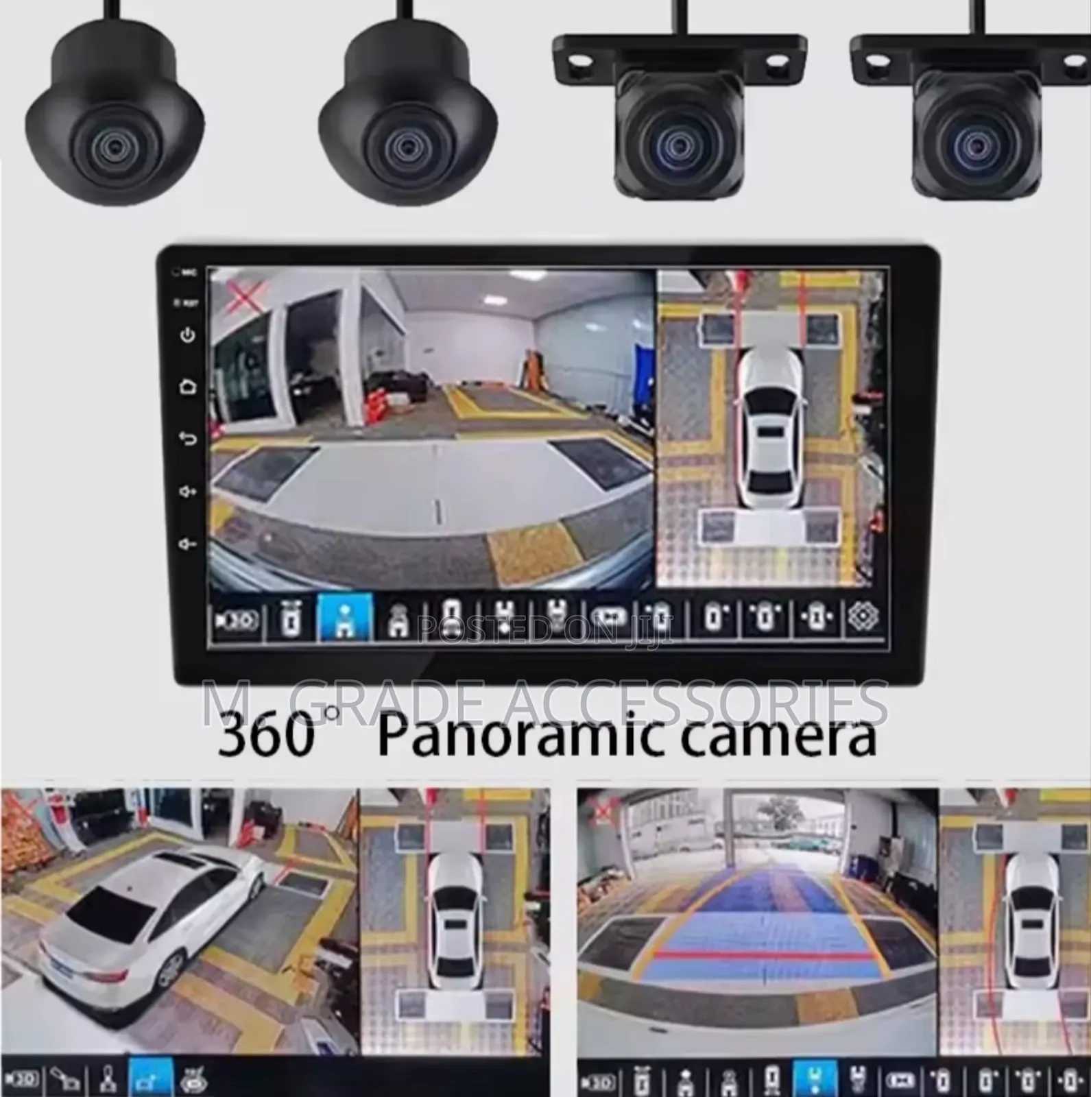 Universal 360 View Android Radio Apple Carplay Android Auto