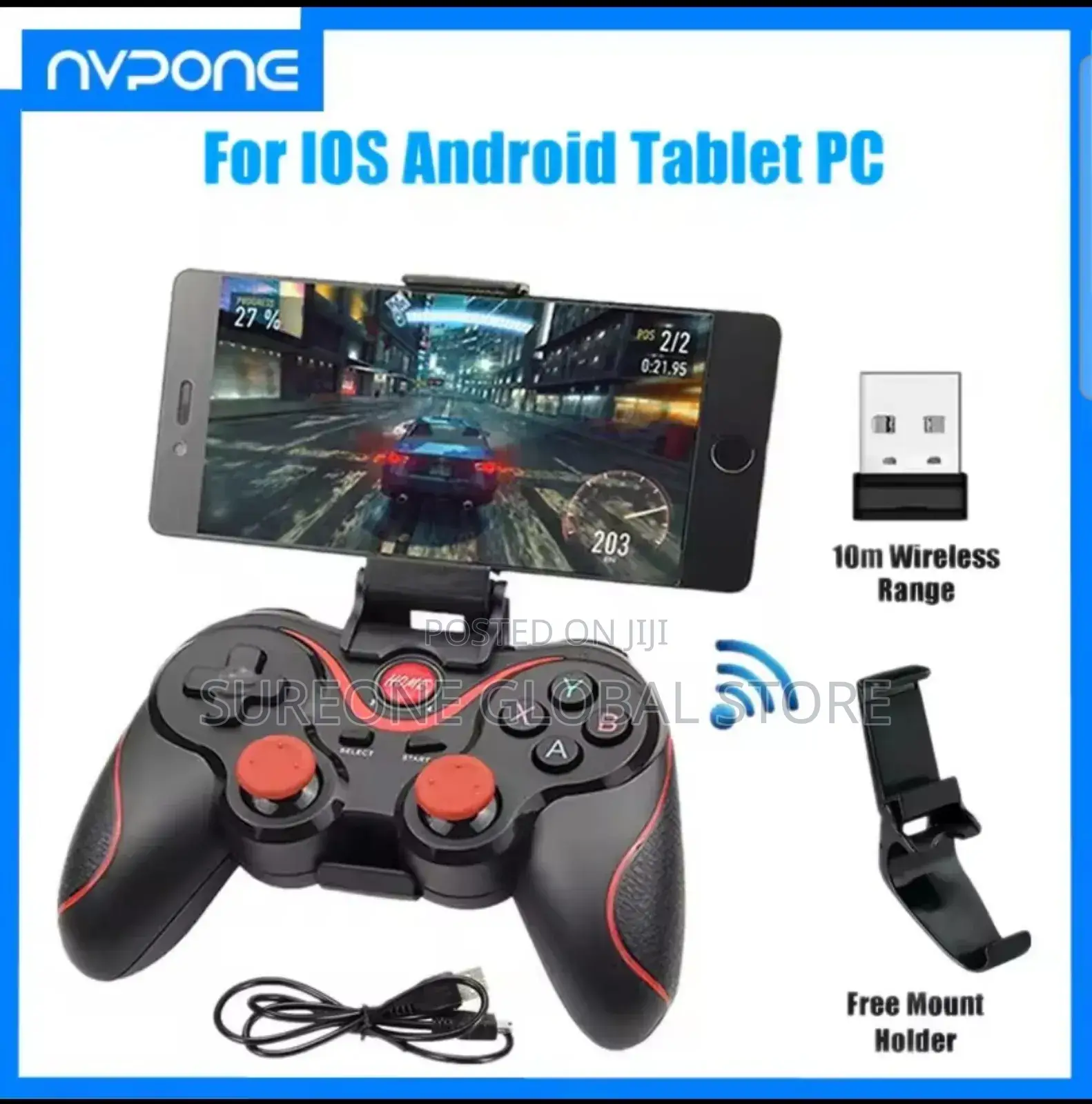 X3 Wireless Bluetooth Game Controller