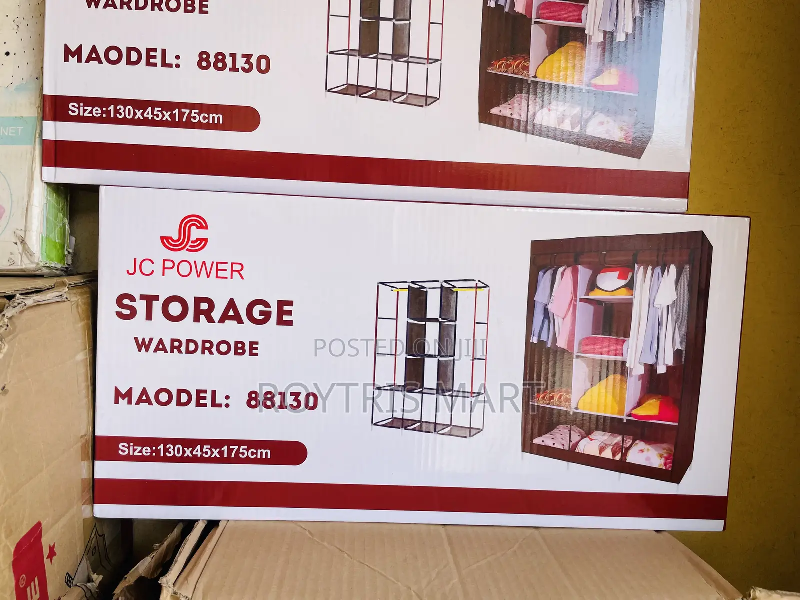 3 in 1 Plastic Wardrobe