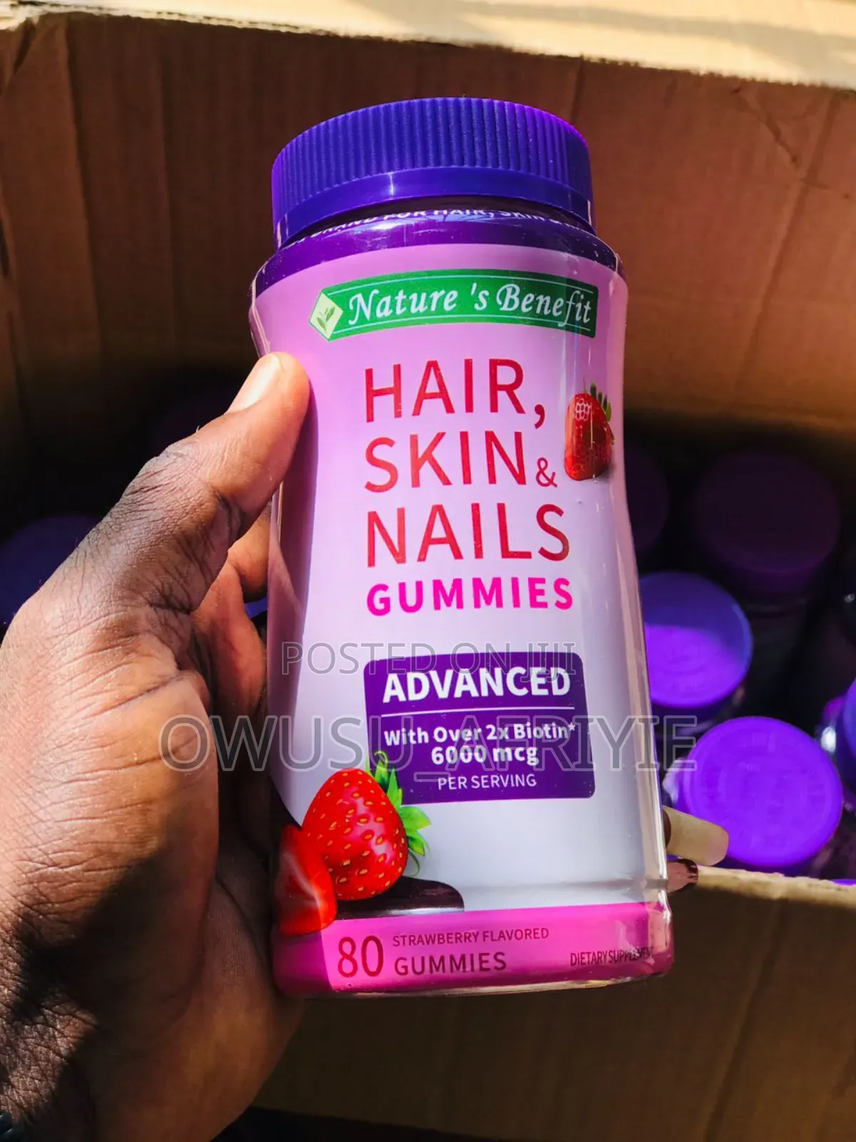 Advanced Hair Skin and Nails Gummies