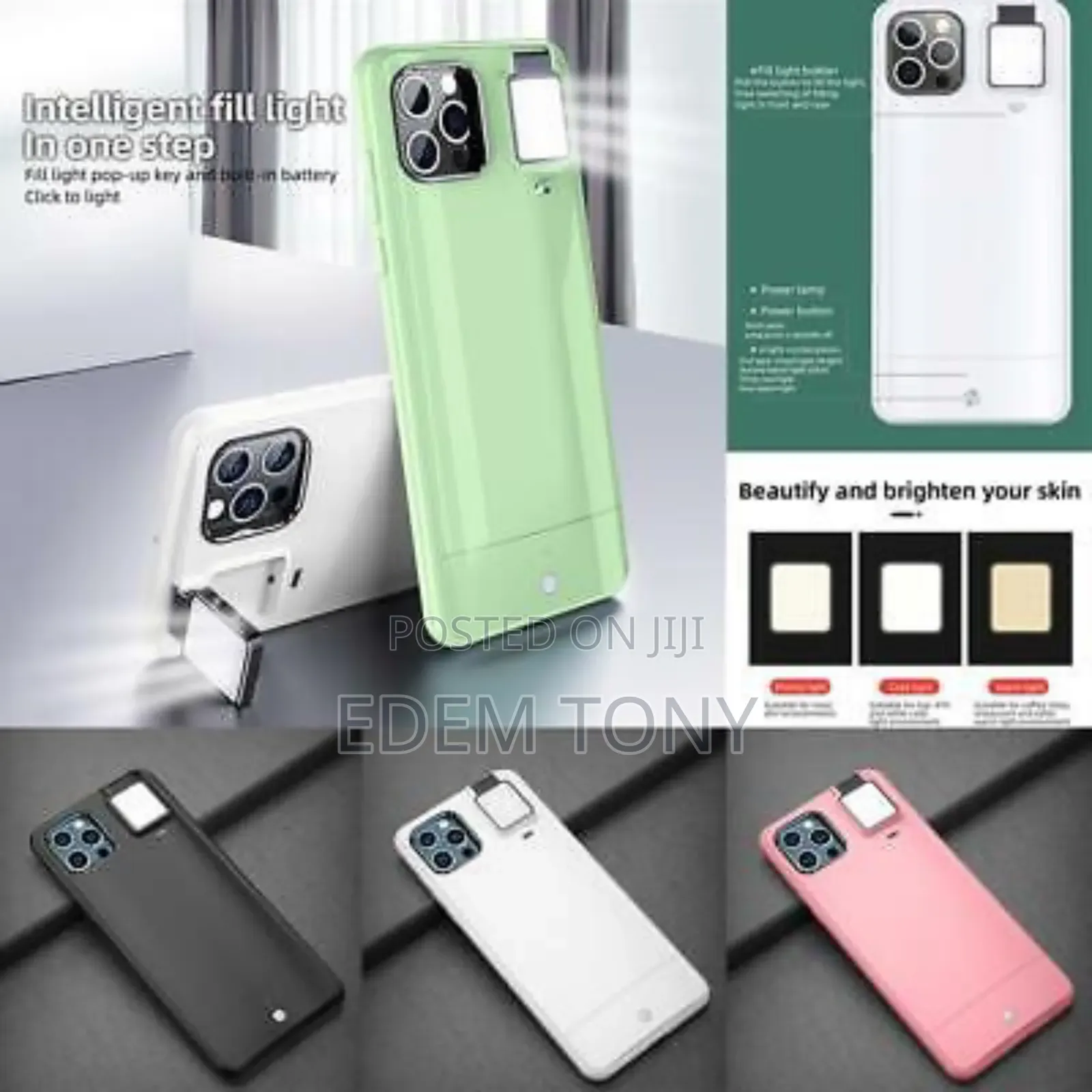iPhone 11/11 Pro Selfie Light Up Case